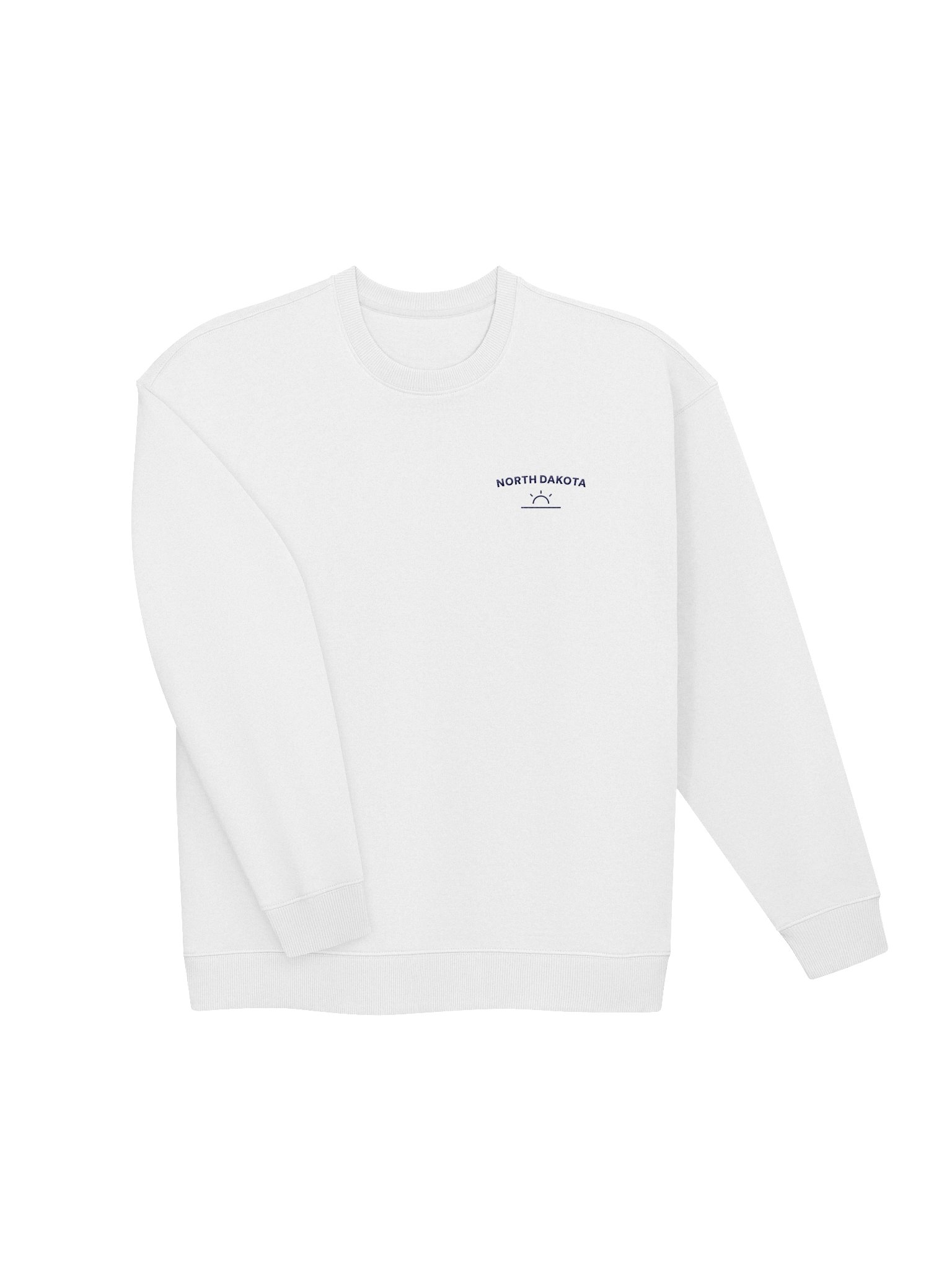 North Dakota Sunrise Embroidered Crewneck product image (3)