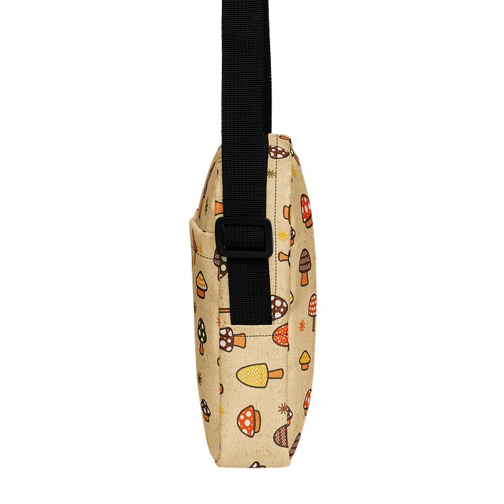 1970s Retro Mushrooms Crossbody Bag product image (2)