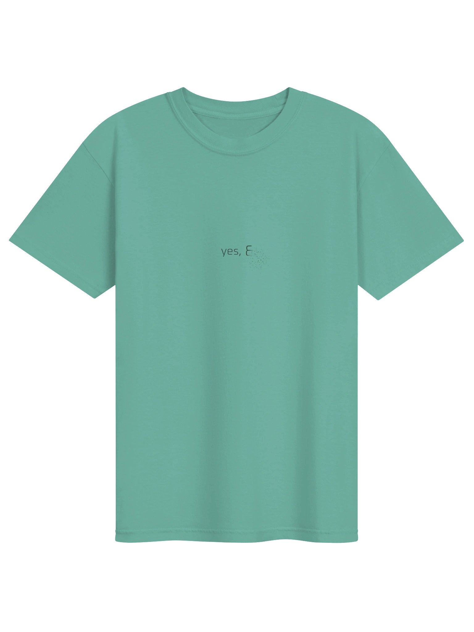 yes, & — heavyweight tee product image (1)