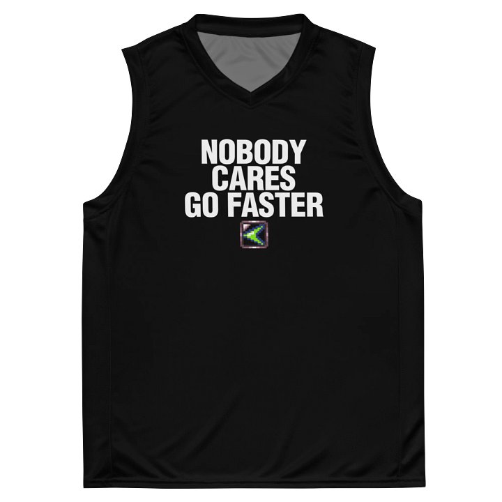 Nobody Cares Go Faster Workout Jersey product image (2)