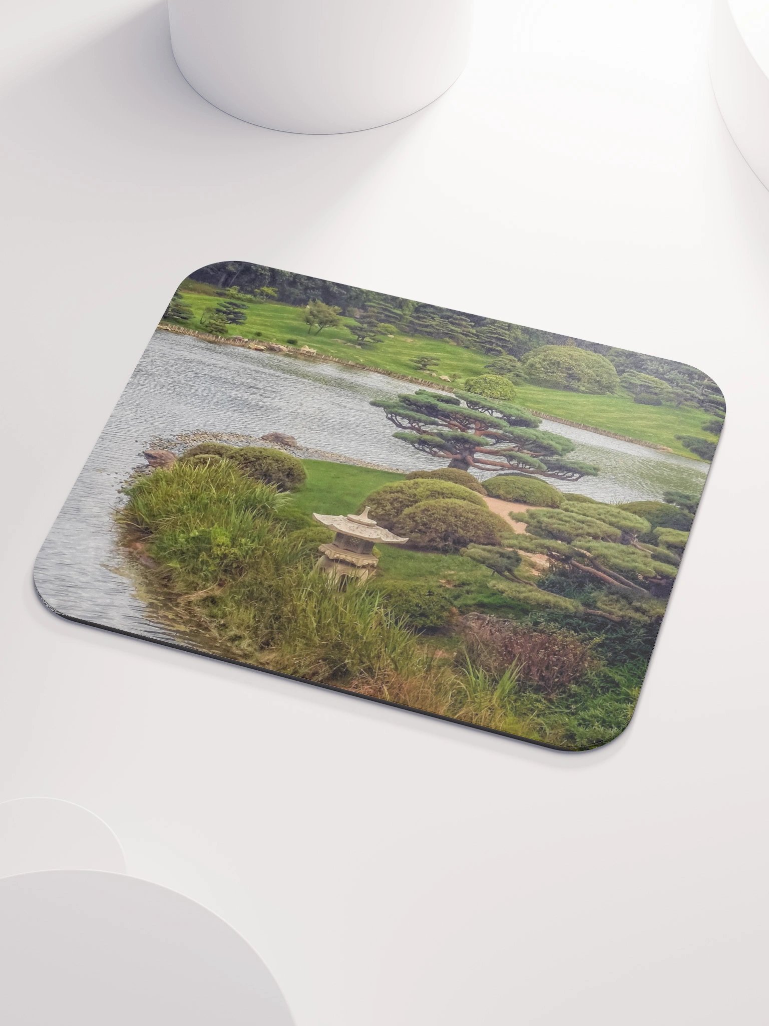 Zen Garden Pond Mouse Pad product image (3)