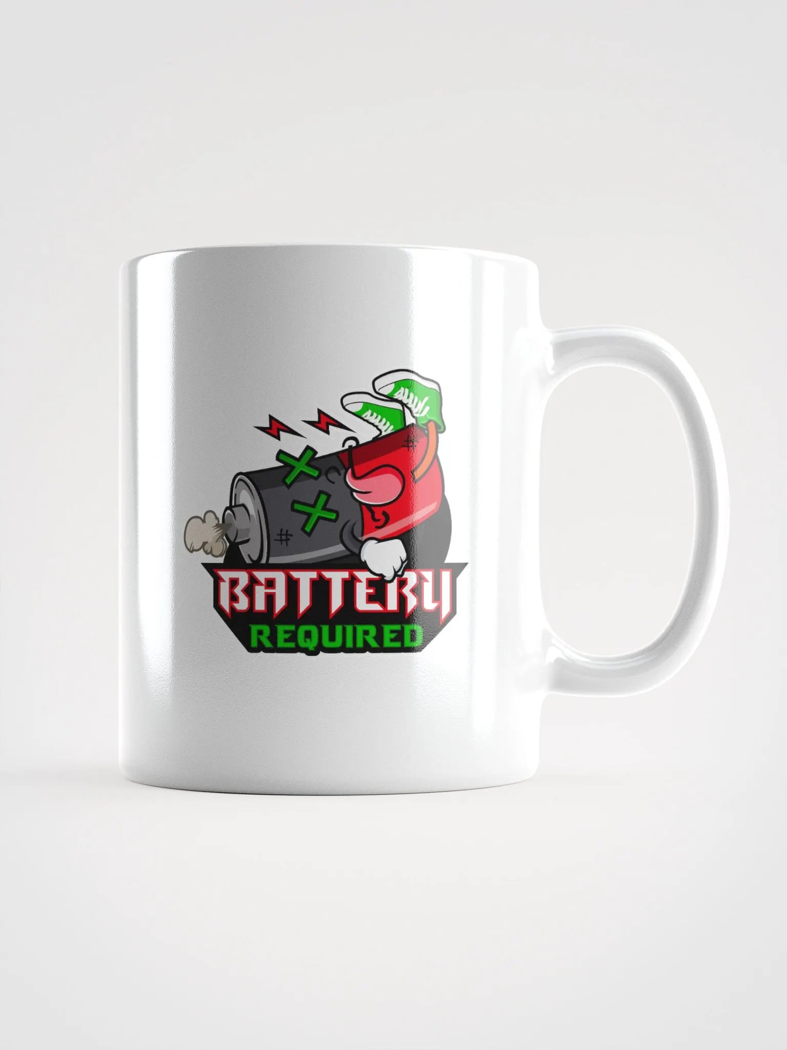 Triforce Dumb/Logo Mug White product image (2)