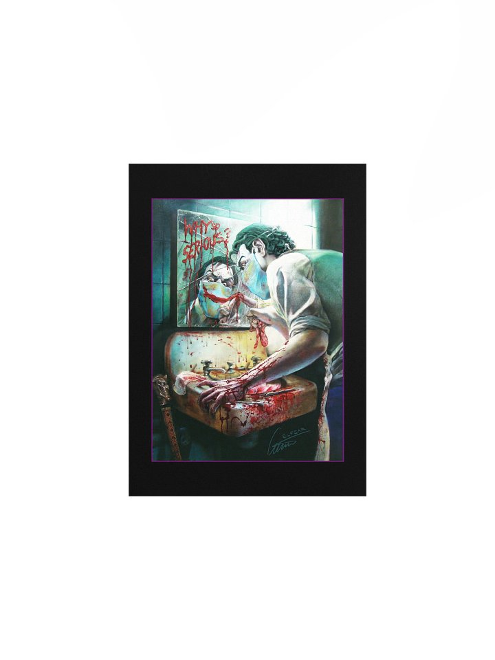 Joker The Smile in the Mirror Matte Print product image (1)