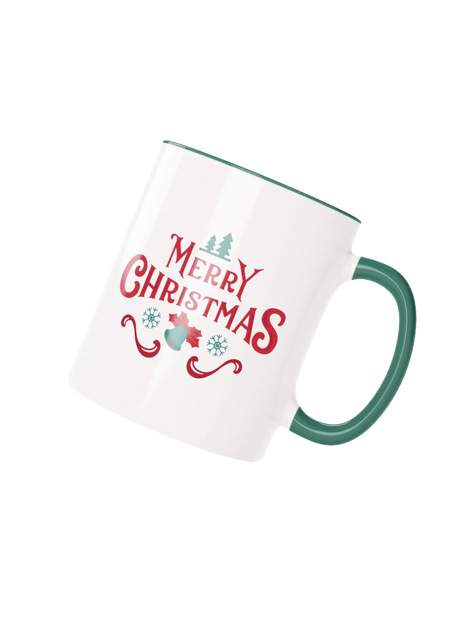 Merry Christmas Holly Ceramic Mug product image (3)