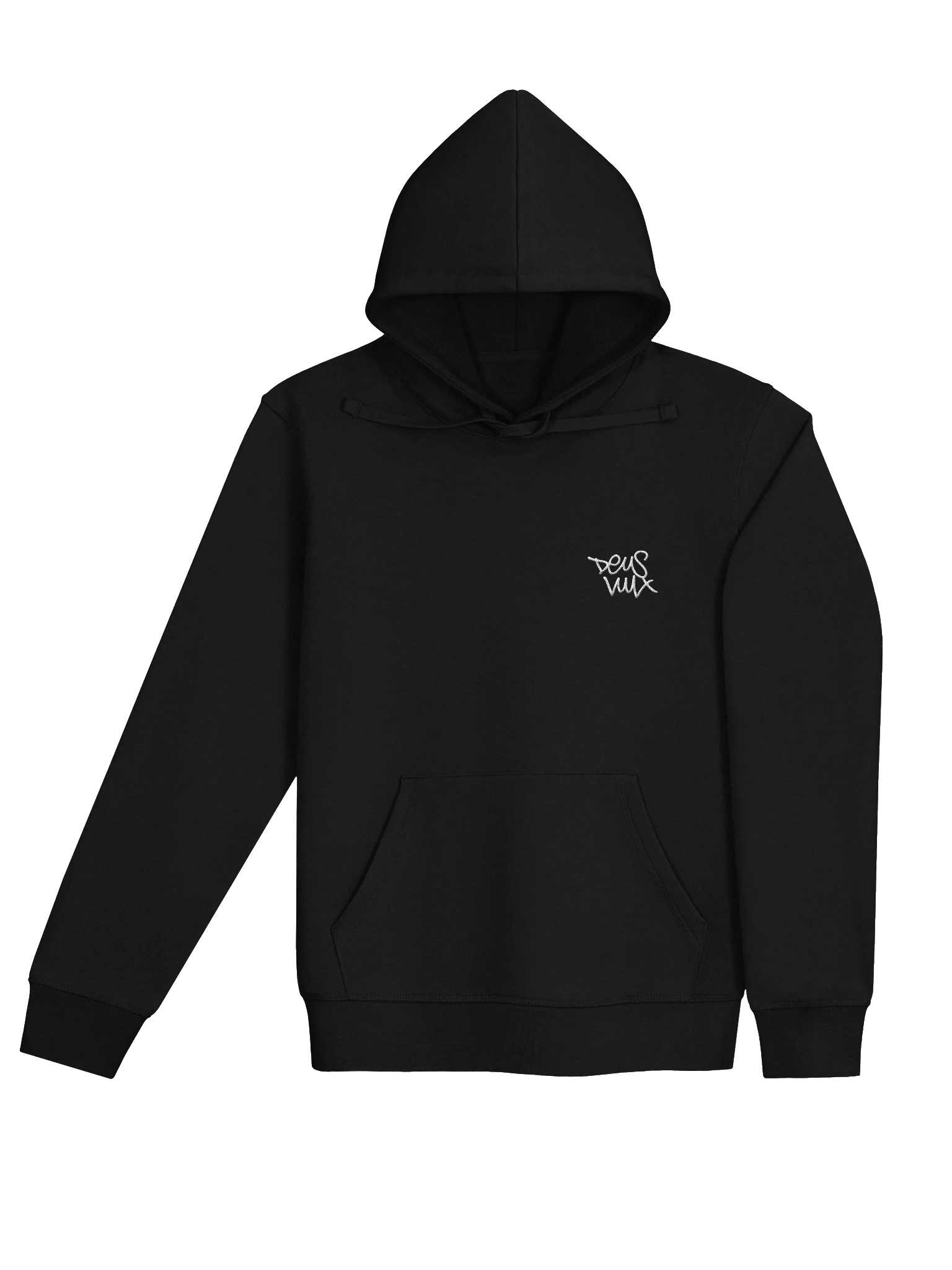 Deus Vult Black Hoodie Embroidered product image (4)