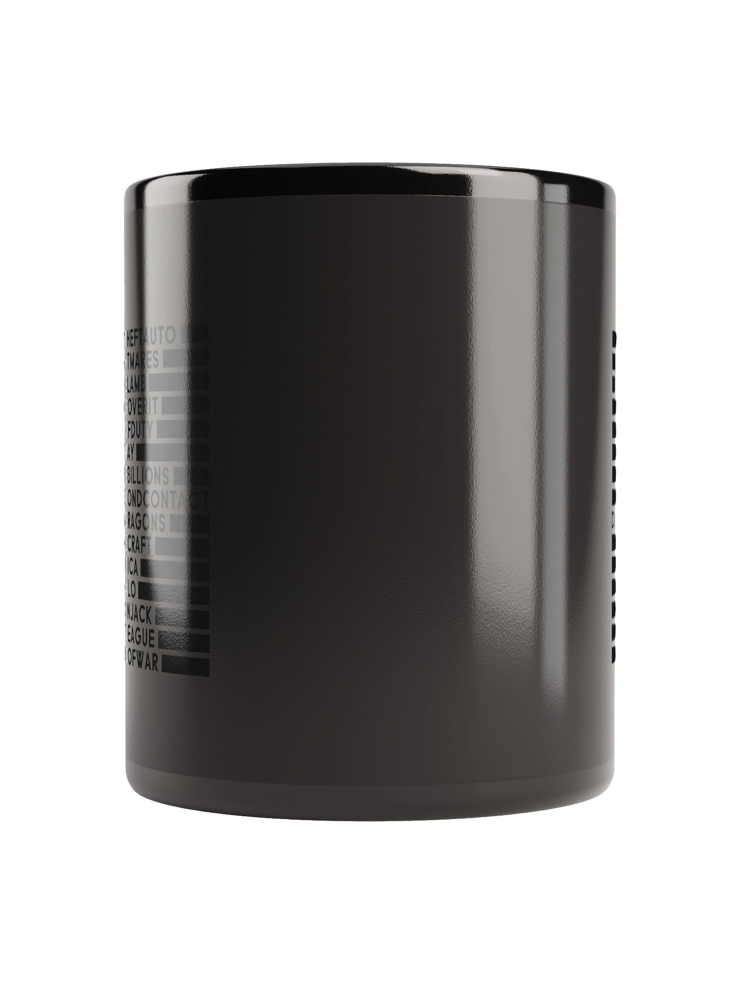 Variety is the Spice of Life - Black Glossy Mug product image (4)