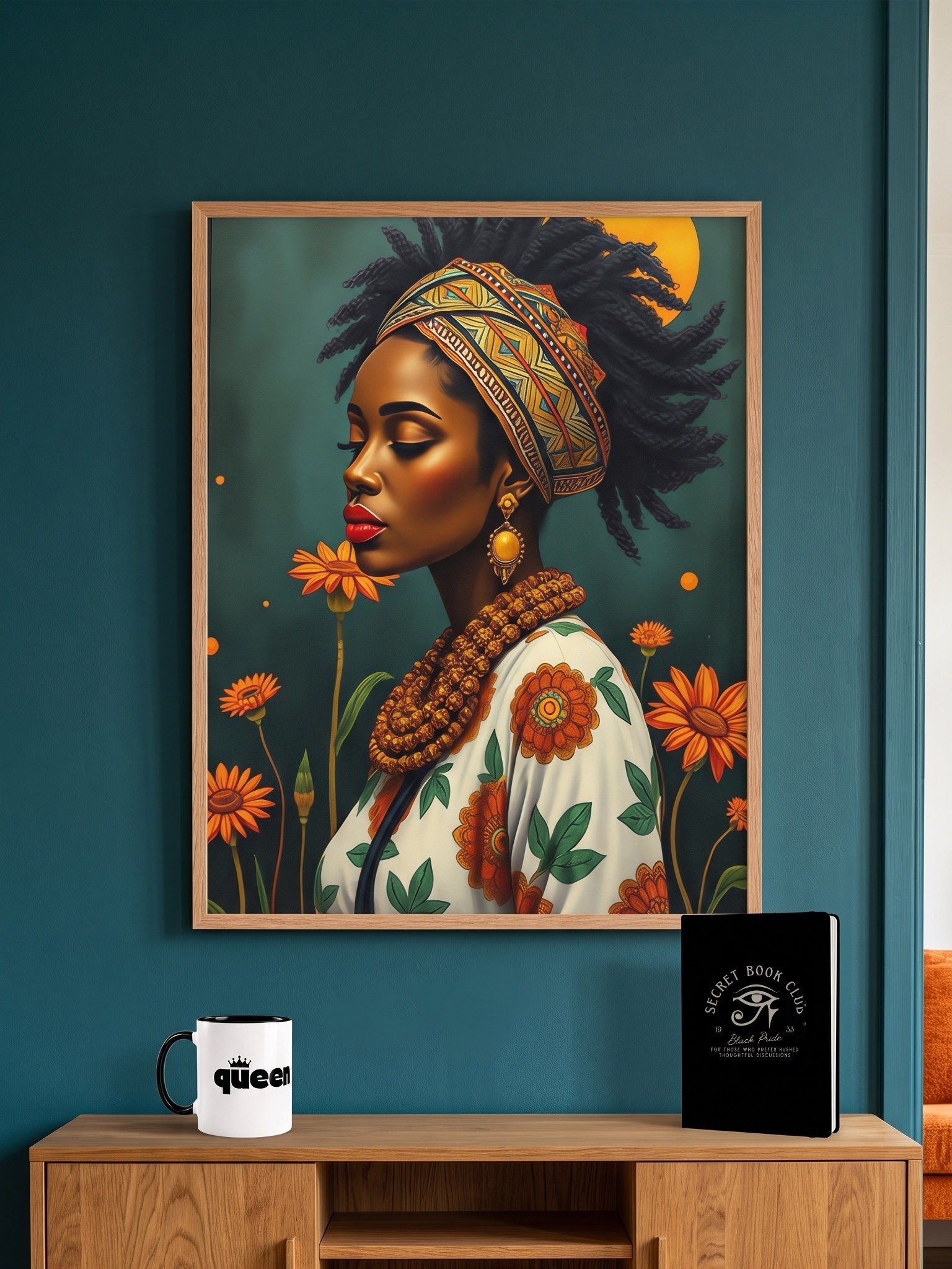 In Bloom | Framed Art Print | Originology | Black History X product image (3)