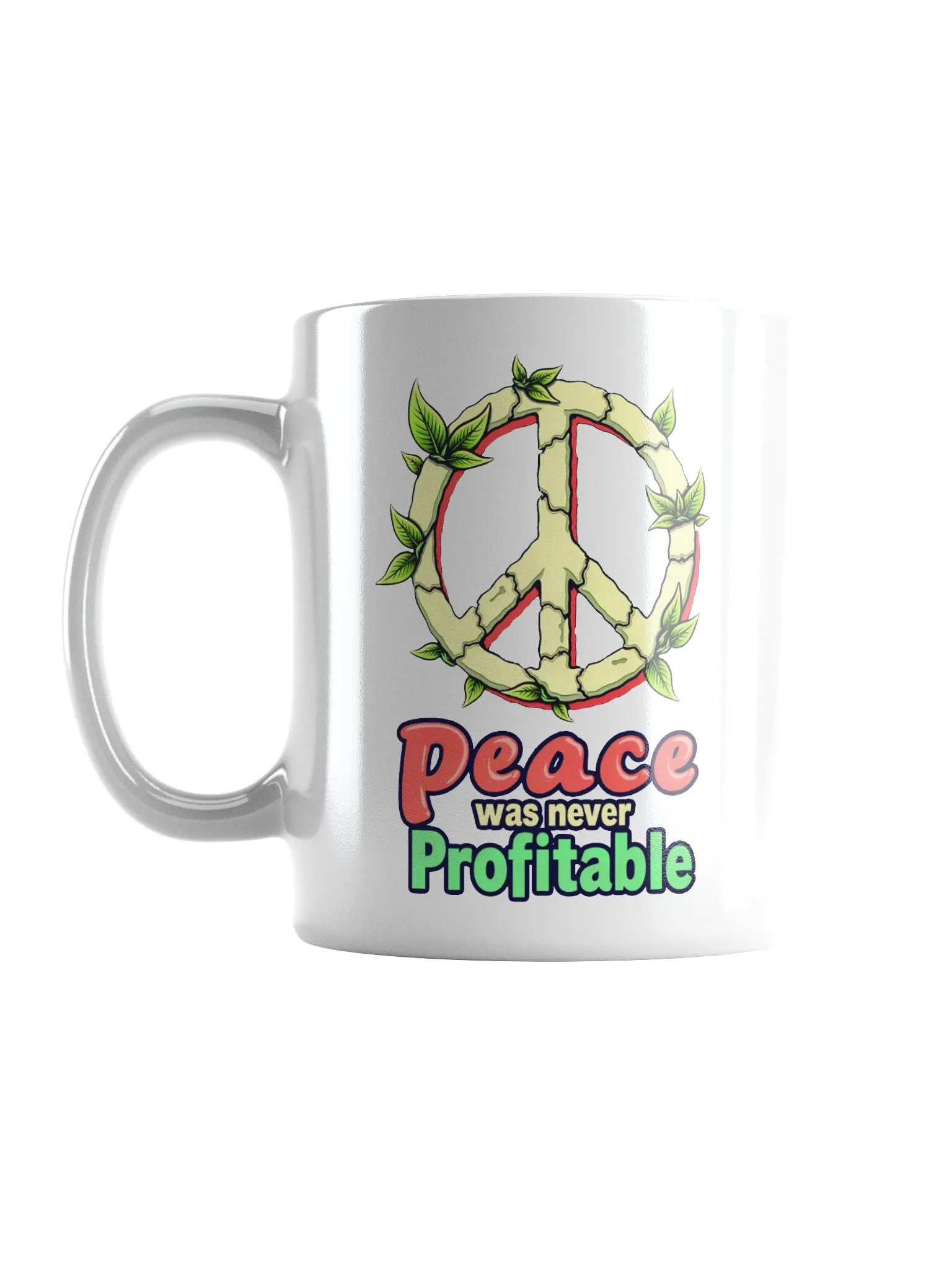 Peace Was Never Profitable Mug product image (6)