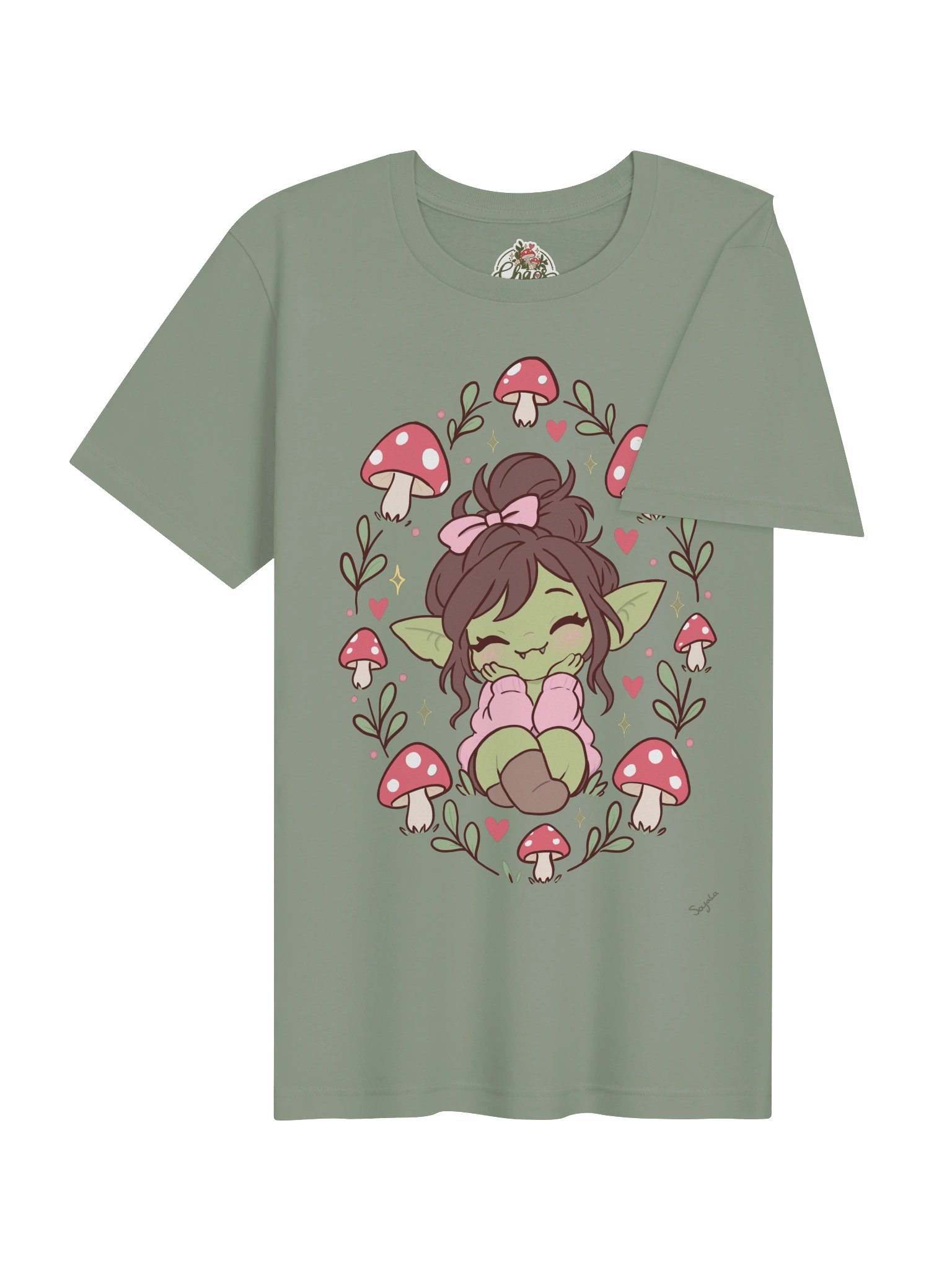 Mushroom Poppy Tee product image (4)