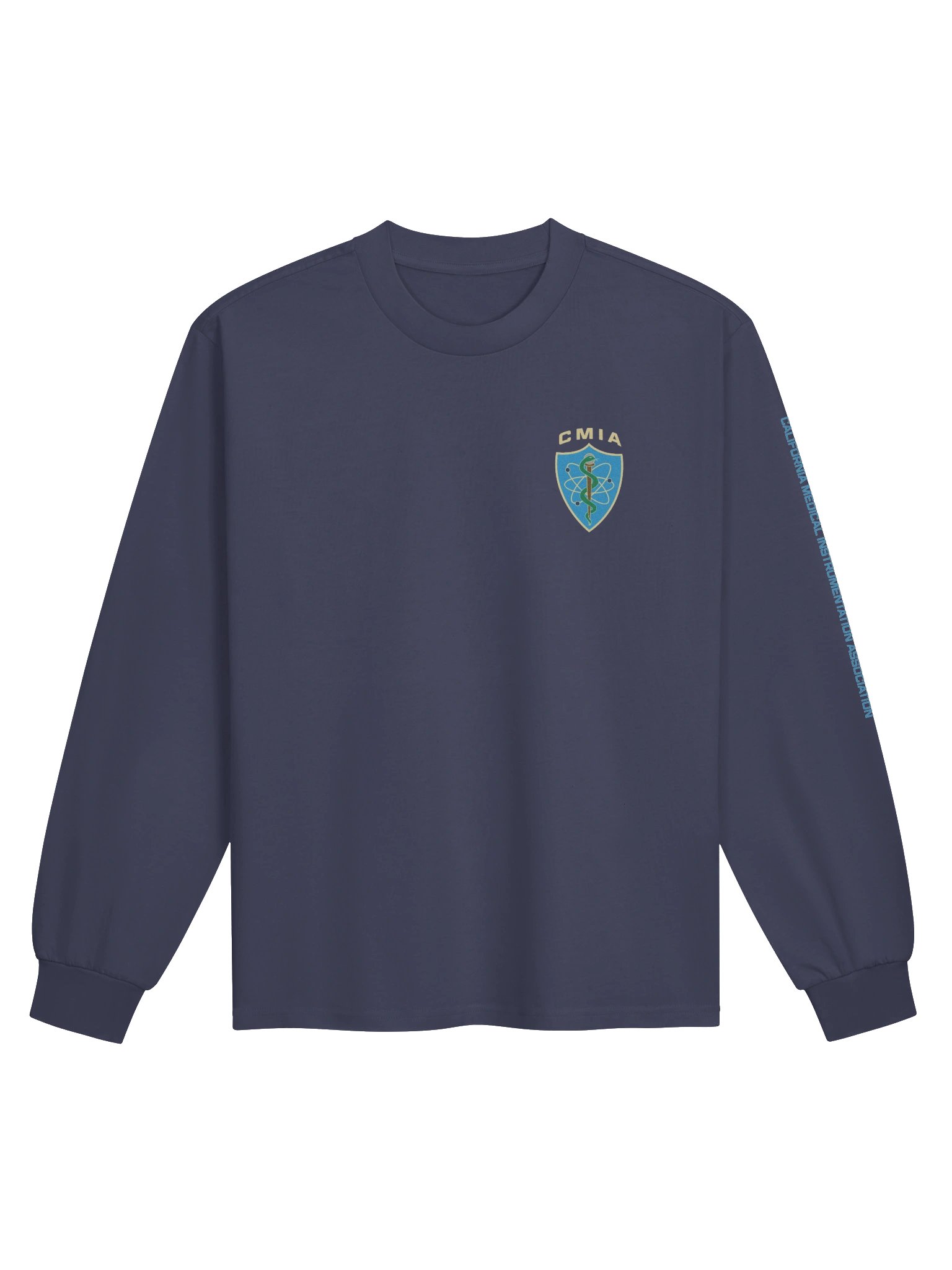CMIA Premium Long Sleeve / Cyan Map — Color Logo product image (3)