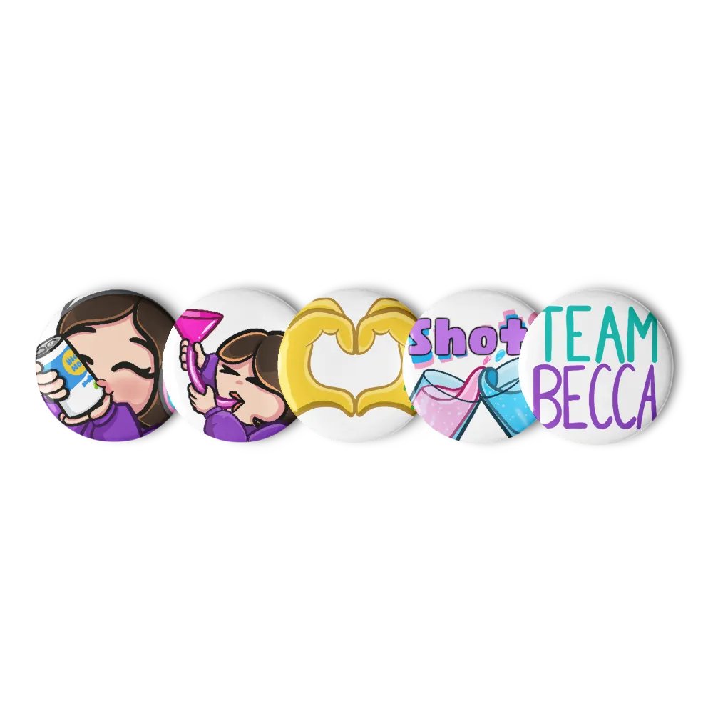 TeamBeccae Pins product image (1)