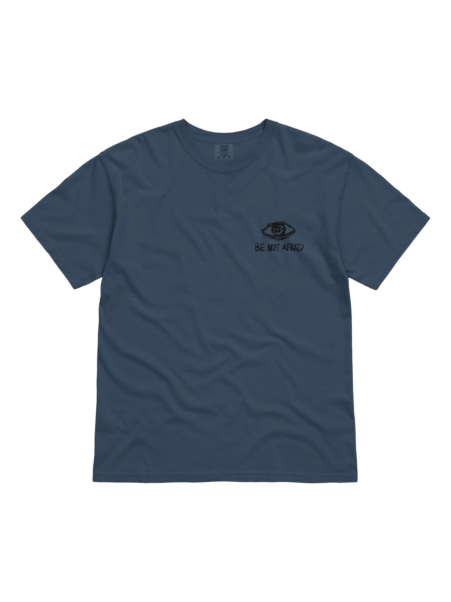 be not afraid skate tshirt product image (3)