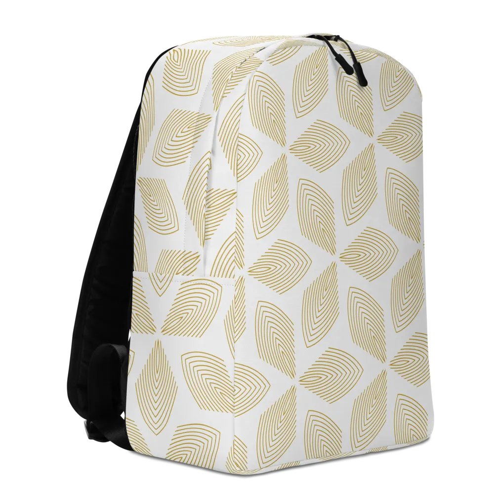 Golden Leaf Luxe – Stylish Everyday Backpack product image (3)