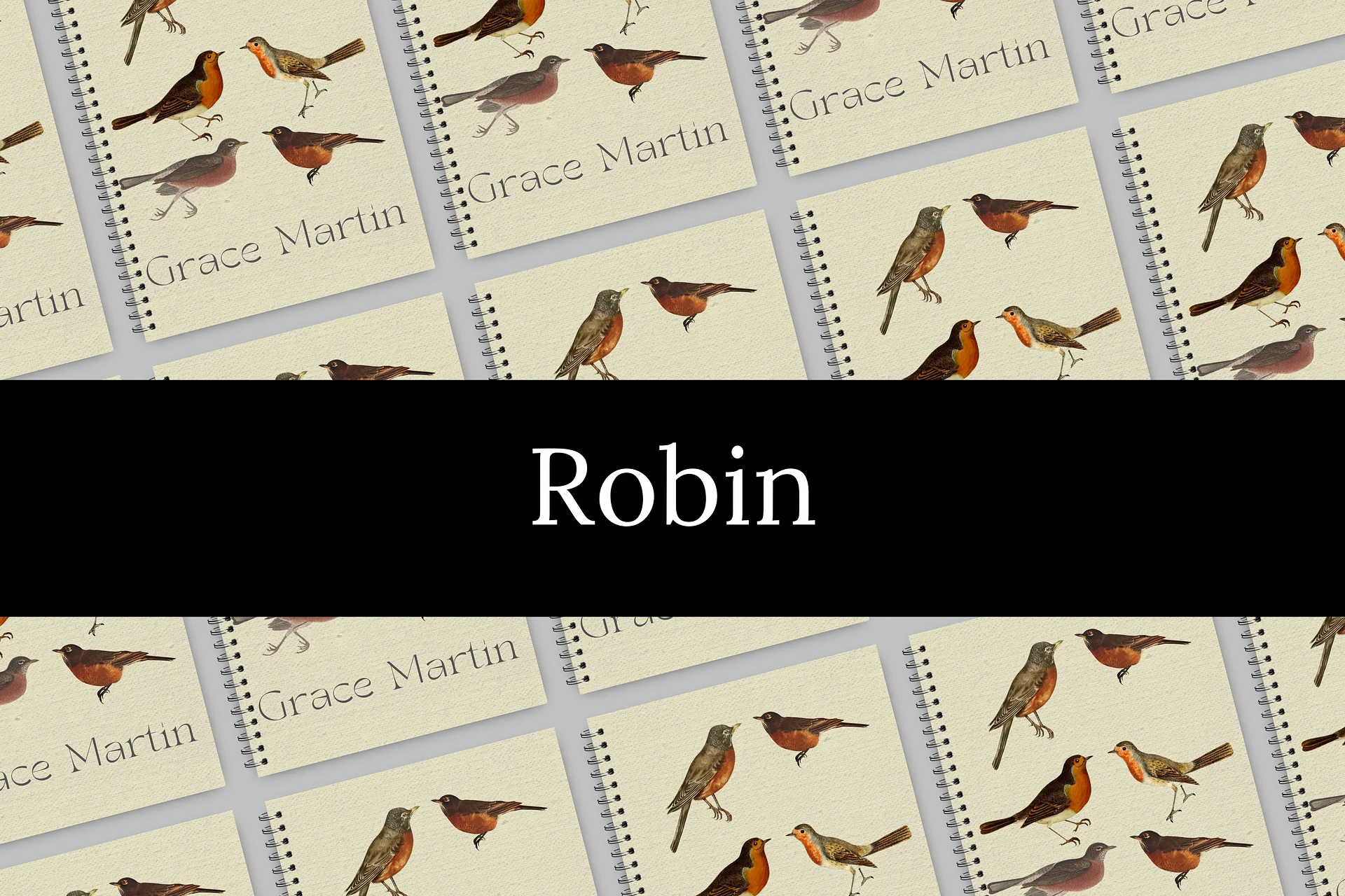 Robin Spiral-bound Notebook product image (2)