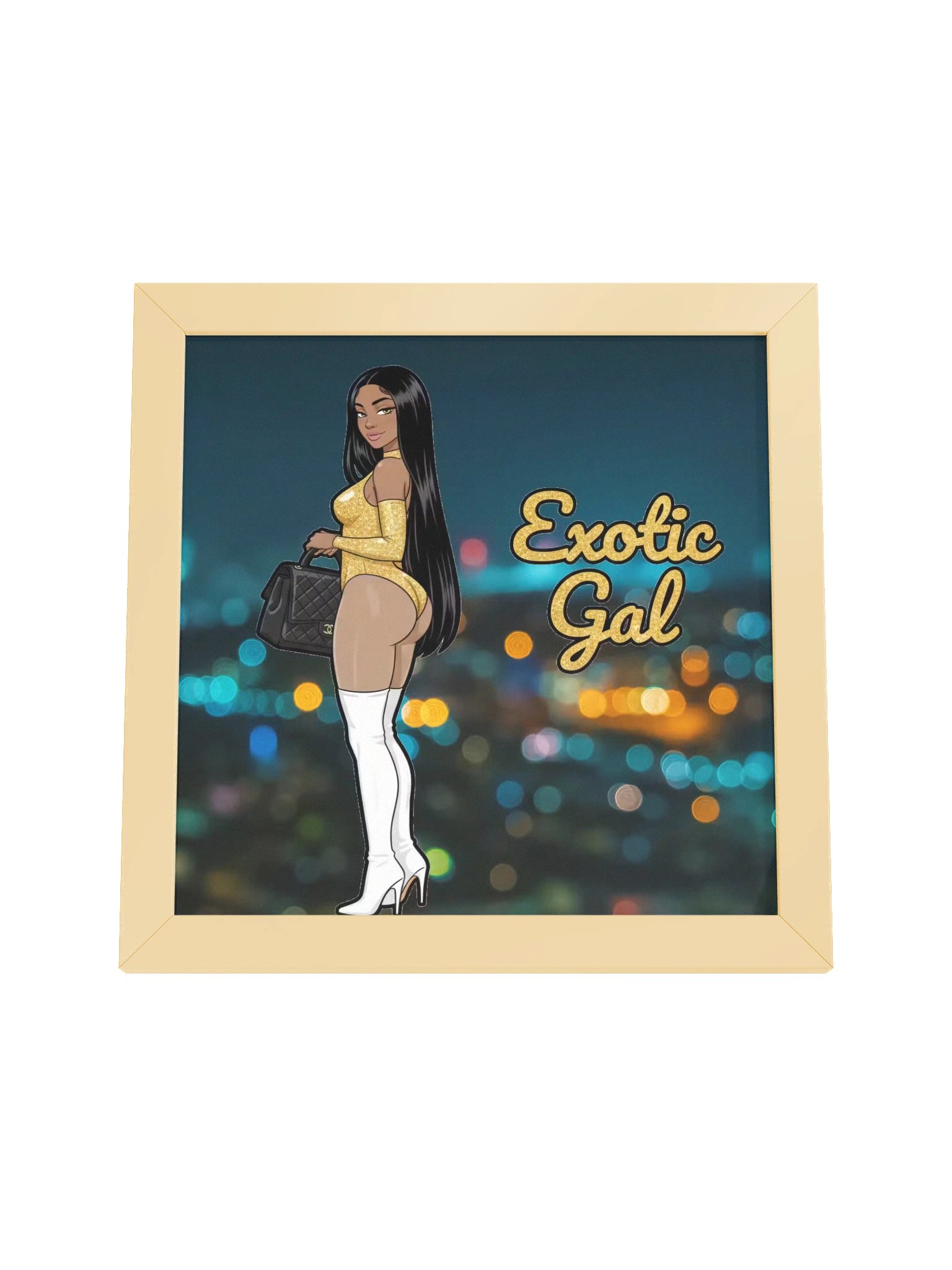 Exotic Gal Framed Poster product image (24)