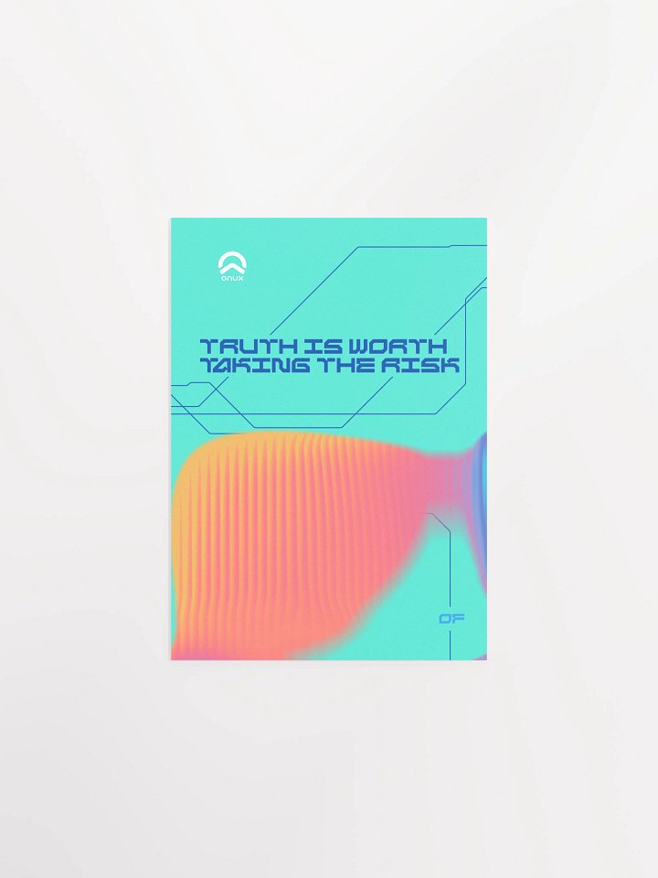 Onux - Orbinary - Poster | Overdriven - Truth is worth taking the risk product image (1)