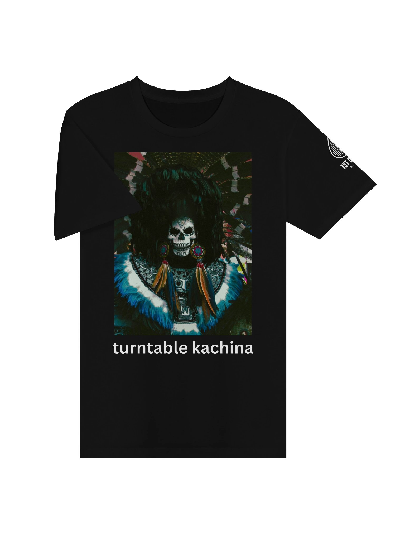 Turntable Kachina Dia De Los Dine' Unisex T-shirt product image (3)