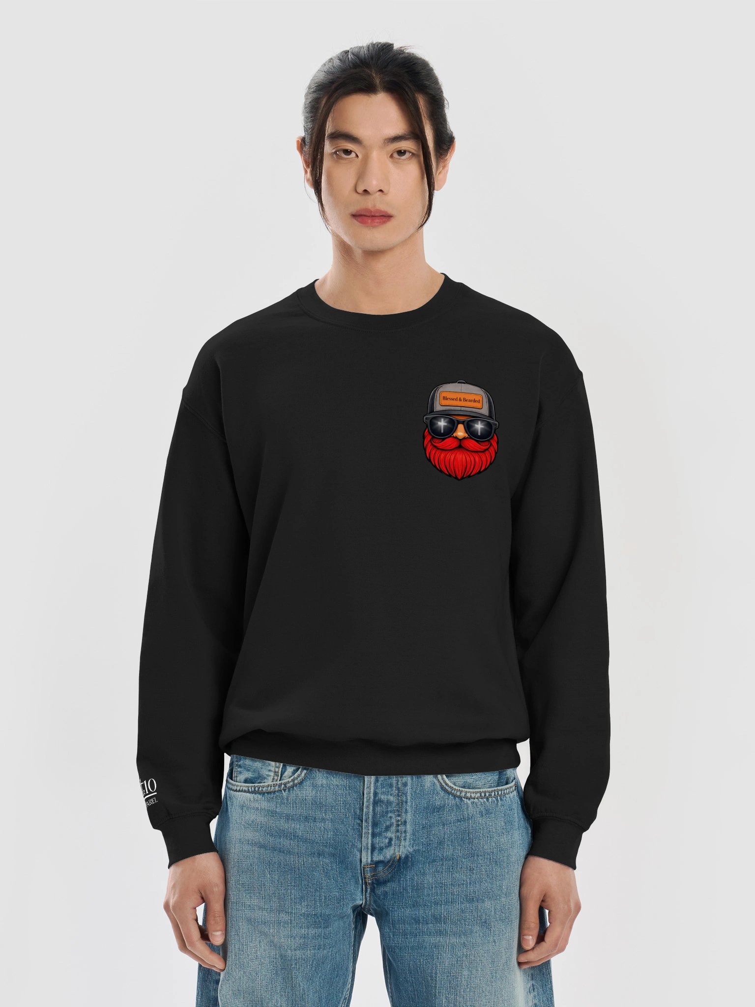 Blessed & Bearded Crewneck Sweatshirt product image (40)