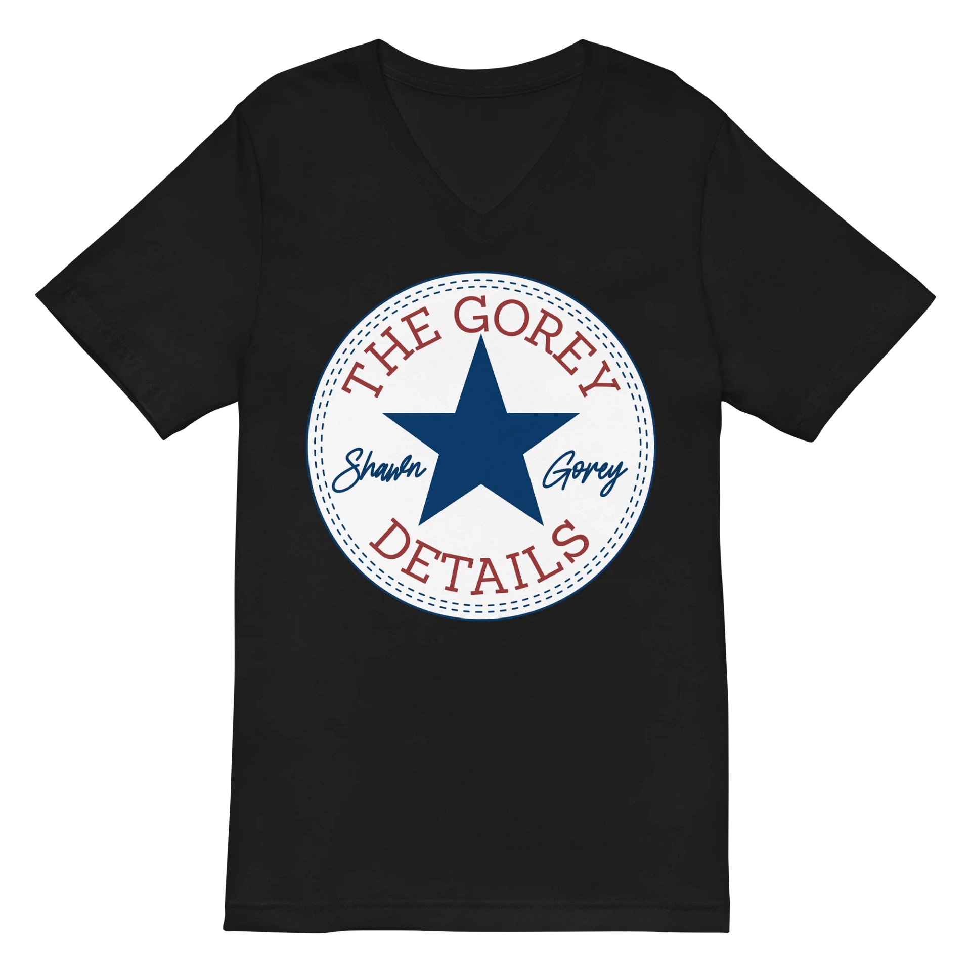 All Stars - Bella+Canvas Short Sleeve V-Neck Jersey T-Shirt product image (3)