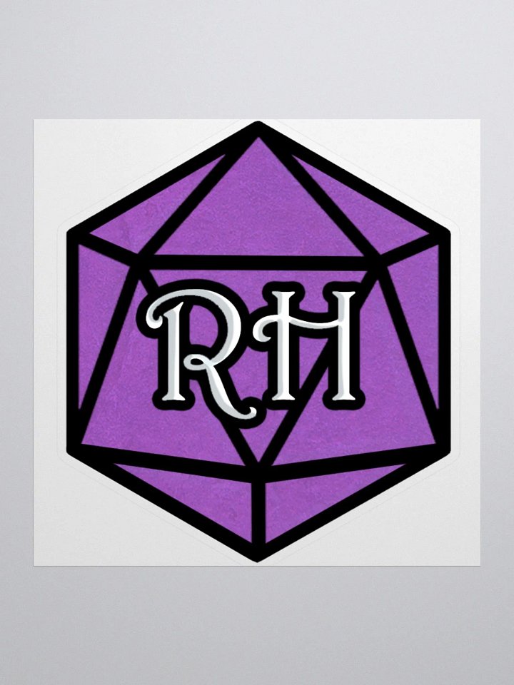 RH Logo, Twitch - Kiss-cut sticker product image (1)