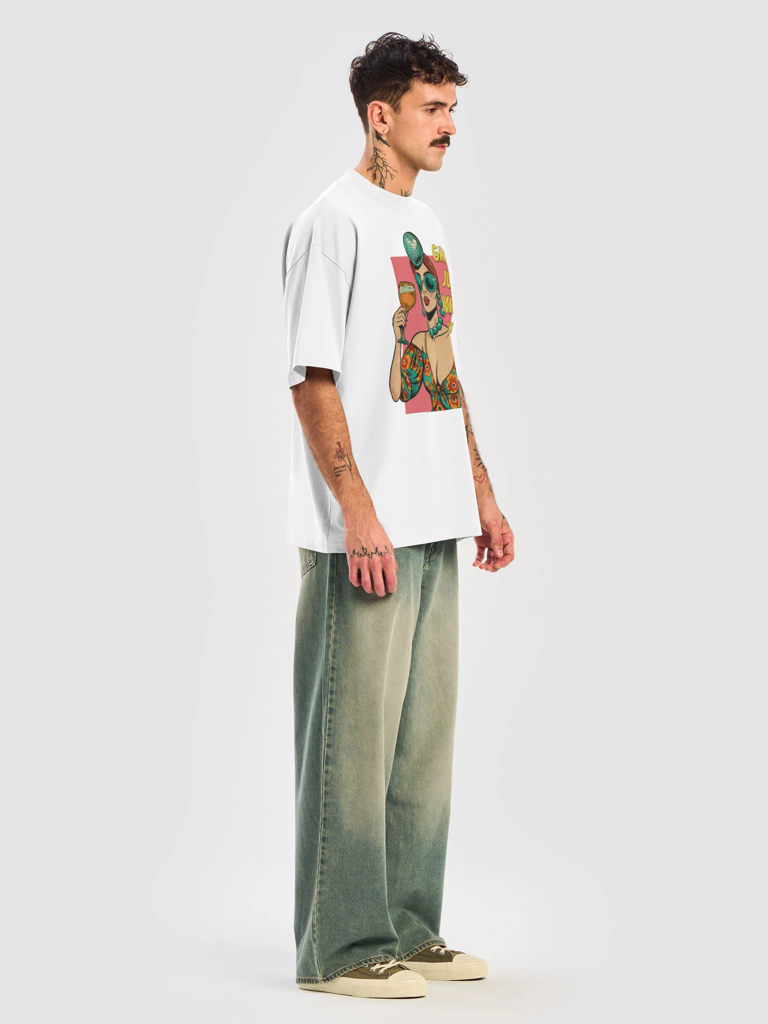 Girls Just Wanna Have Funds Oversized Tee product image (7)