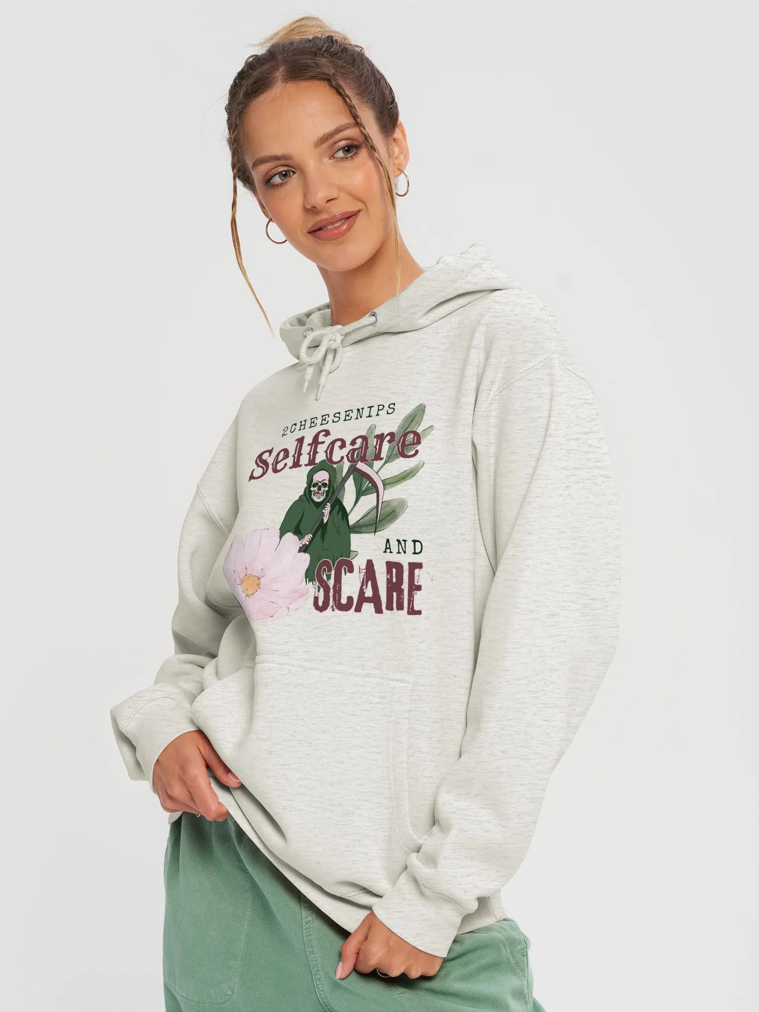 Selfcare & SCARE Hoodie product image (10)