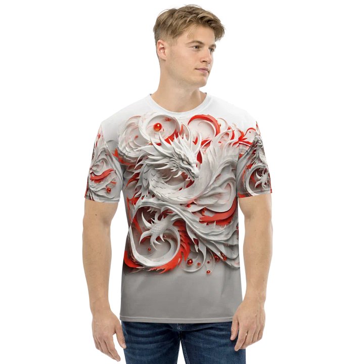 White Dragon T shirt product image (1)