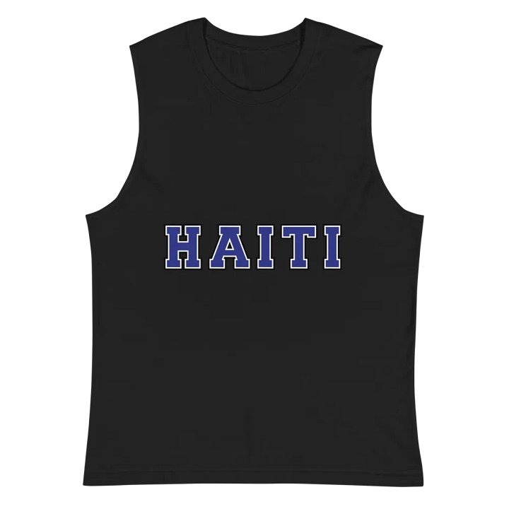 Haiti Varsity Muscle Tank product image (2)