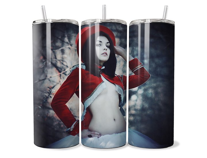 Red Velvet Ringmaster Topless 20oz Tumbler product image (2)