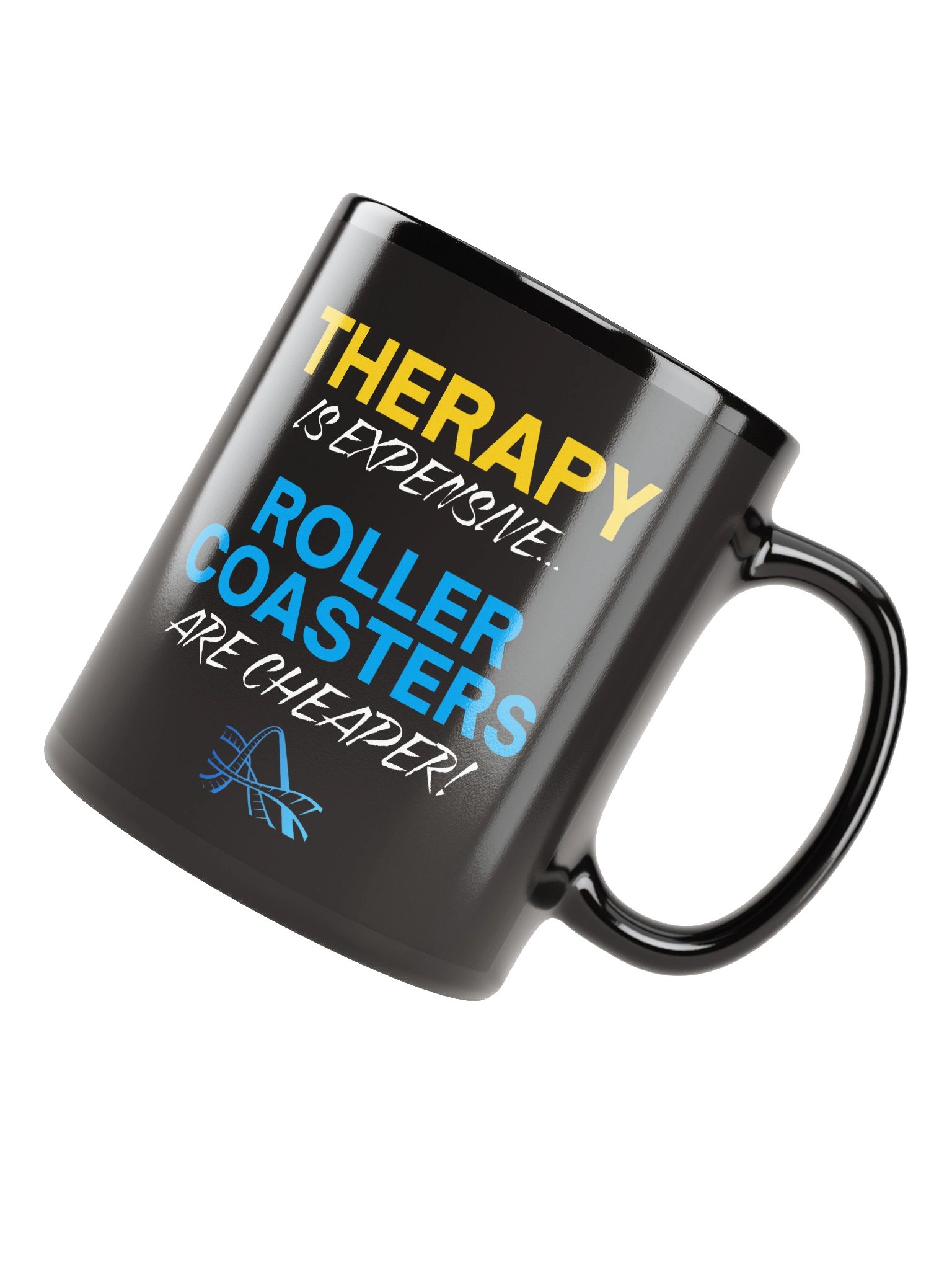 Roller Coaster Therapy Mug product image (4)
