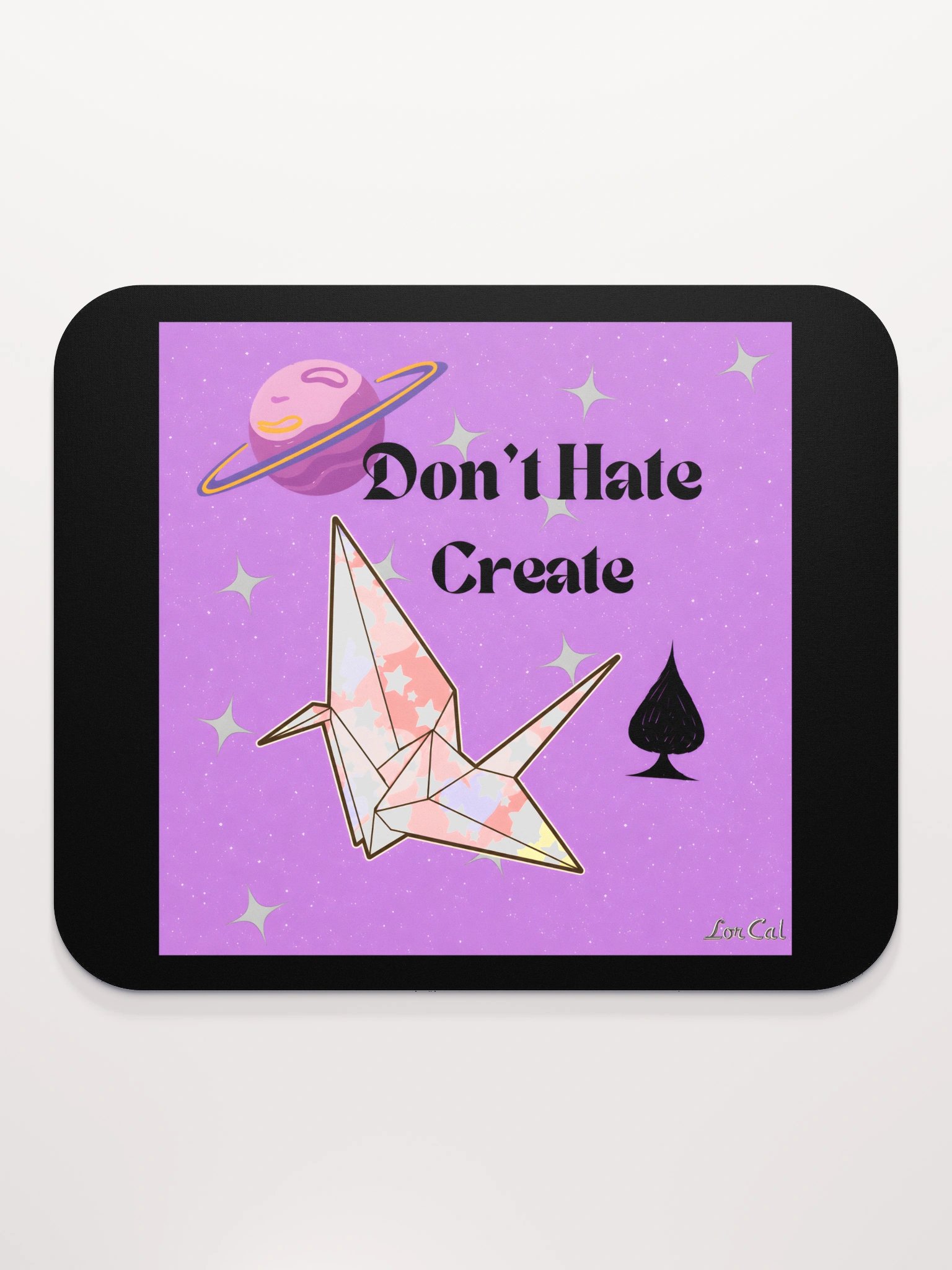 Don't Hate Mouse Pad product image (1)