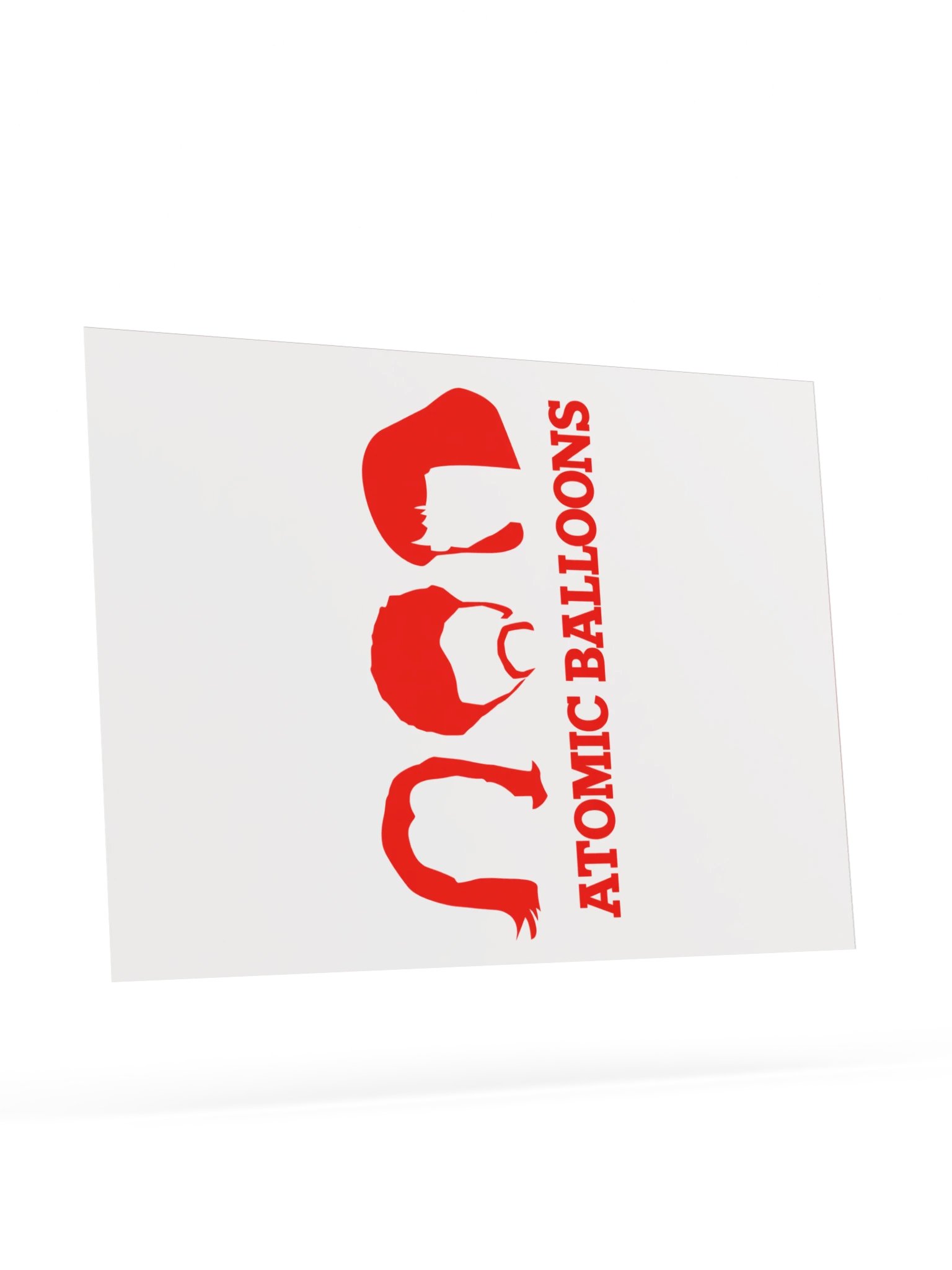 Atomic Balloons Logo Matte Poster product image (37)
