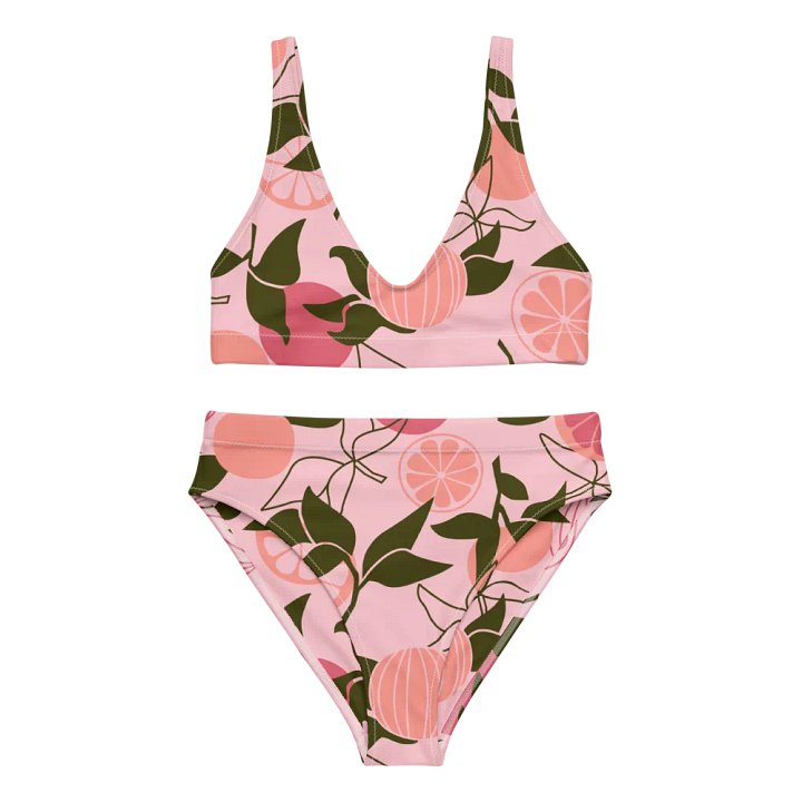 Citrus Burst High-Waisted Bikini product image (1)