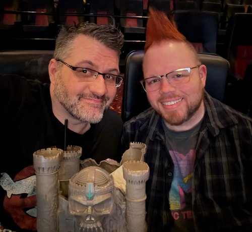 Paul and I saw Backrooms, and they had Castle Grayskull! I haven’t been tempted by novelty popcorn buckets before. I got a co...