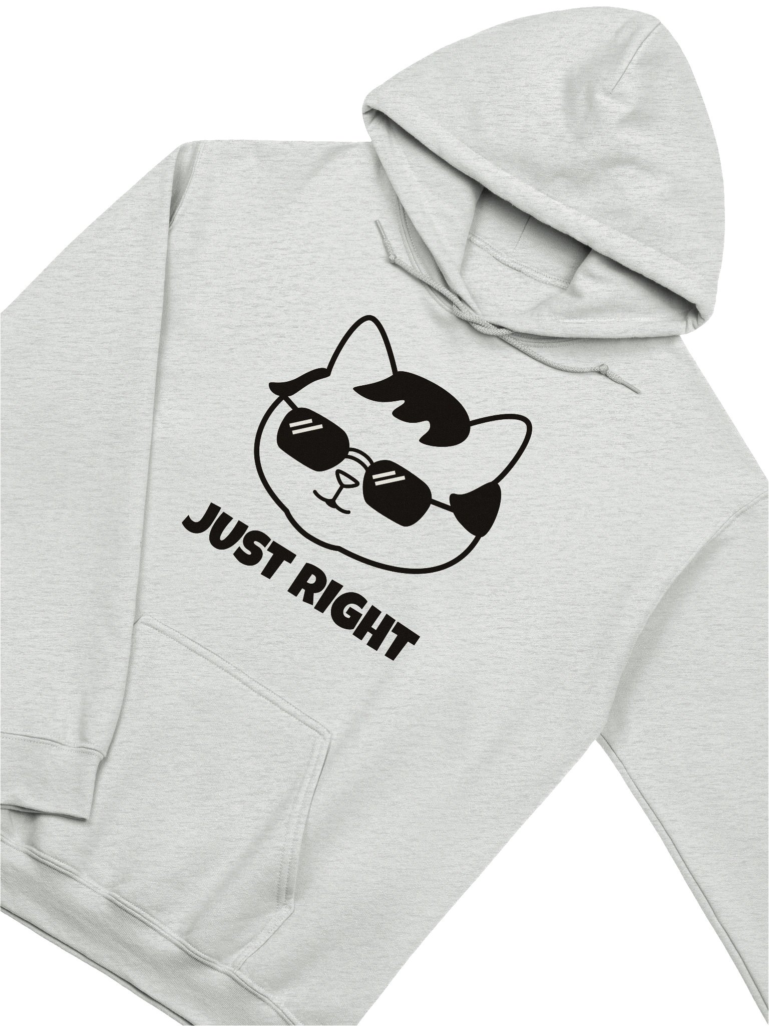 Goromi the Cat in Wig (JUST RIGHT) - Unisex Adult Hoodie product image (3)
