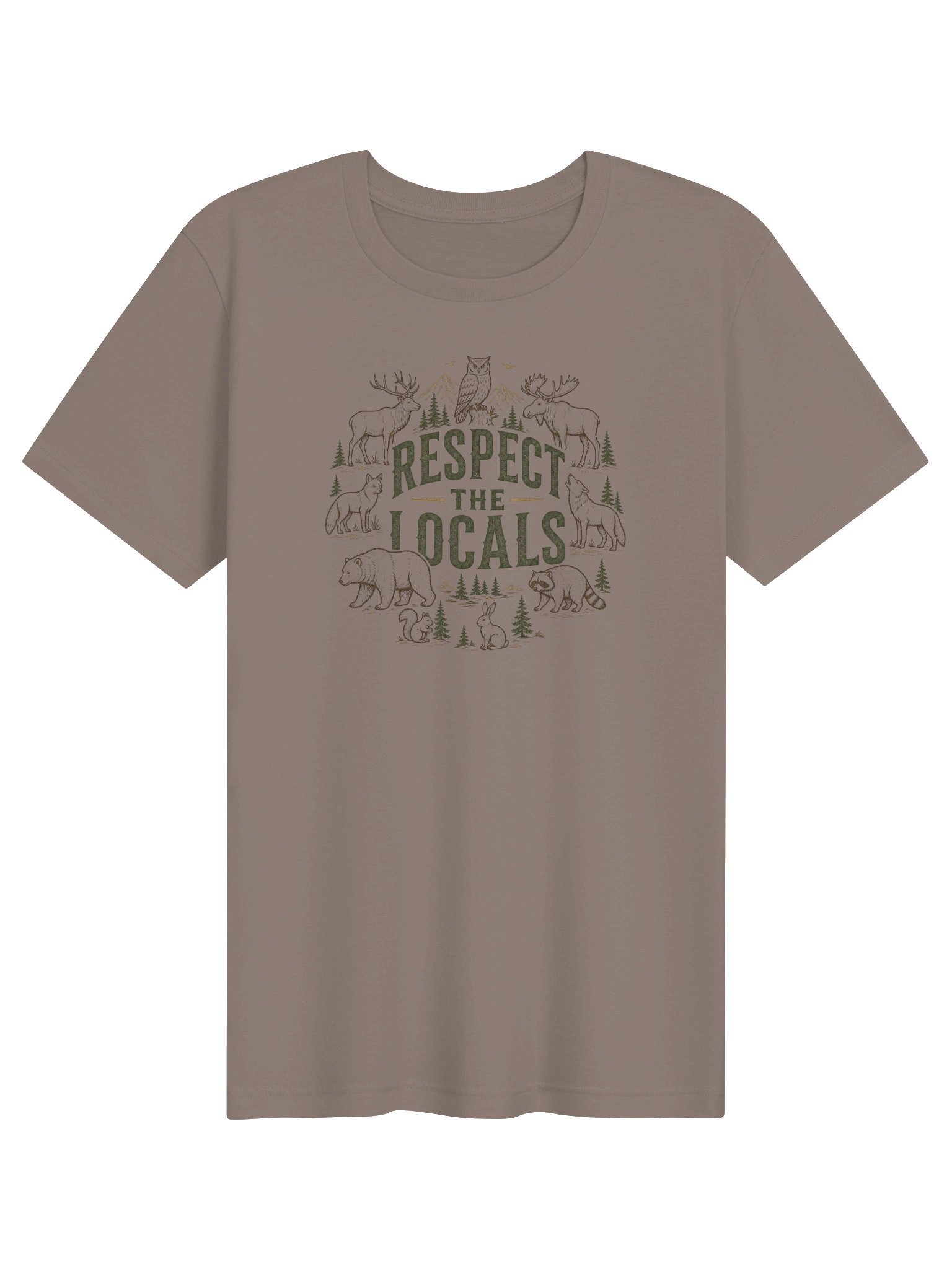 Respect the Locals Forest Wildlife Tee product image (73)