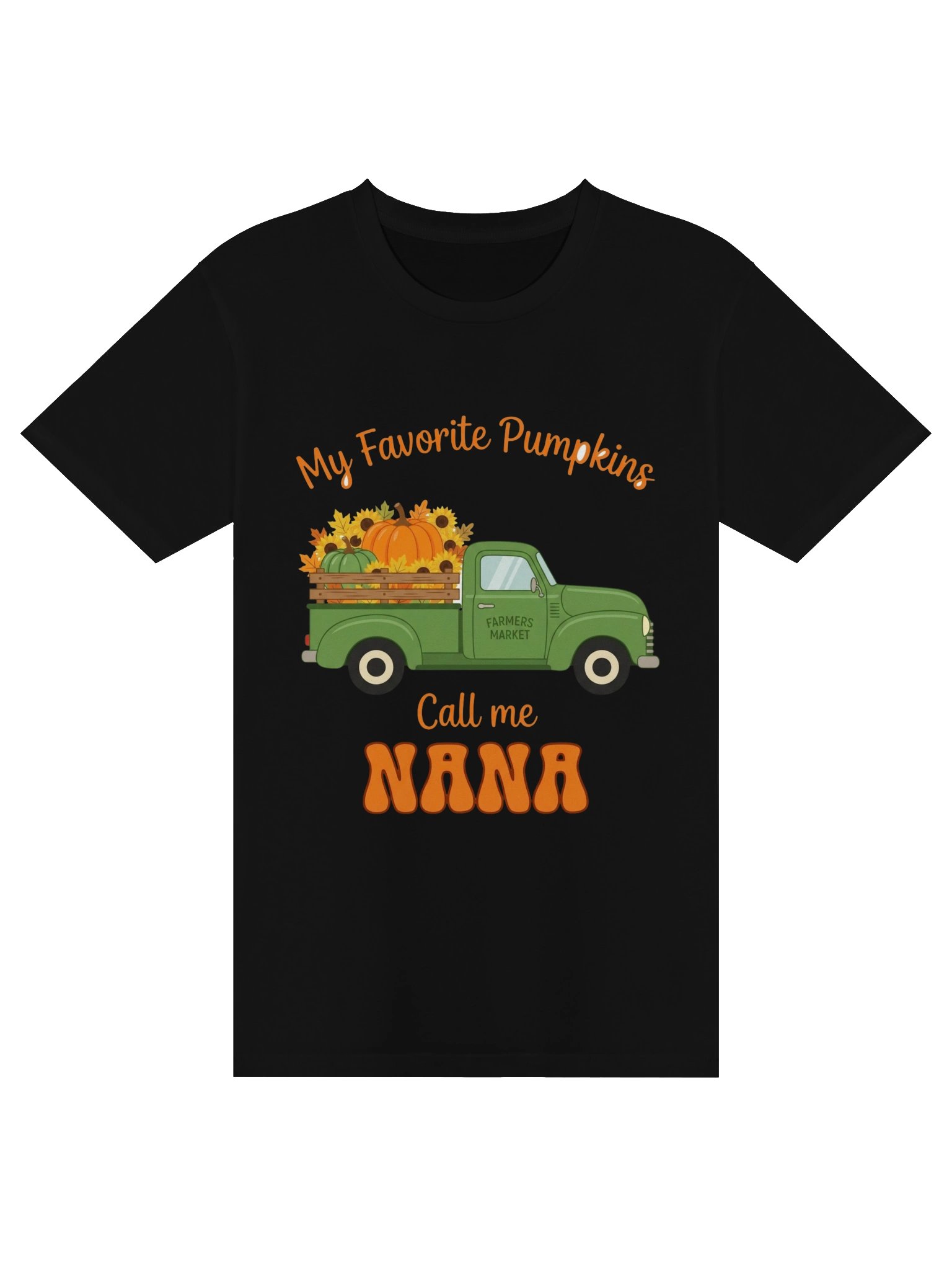 My Favorite Pumpkins Call Me Nana Funny Family T-Shirt product image (9)