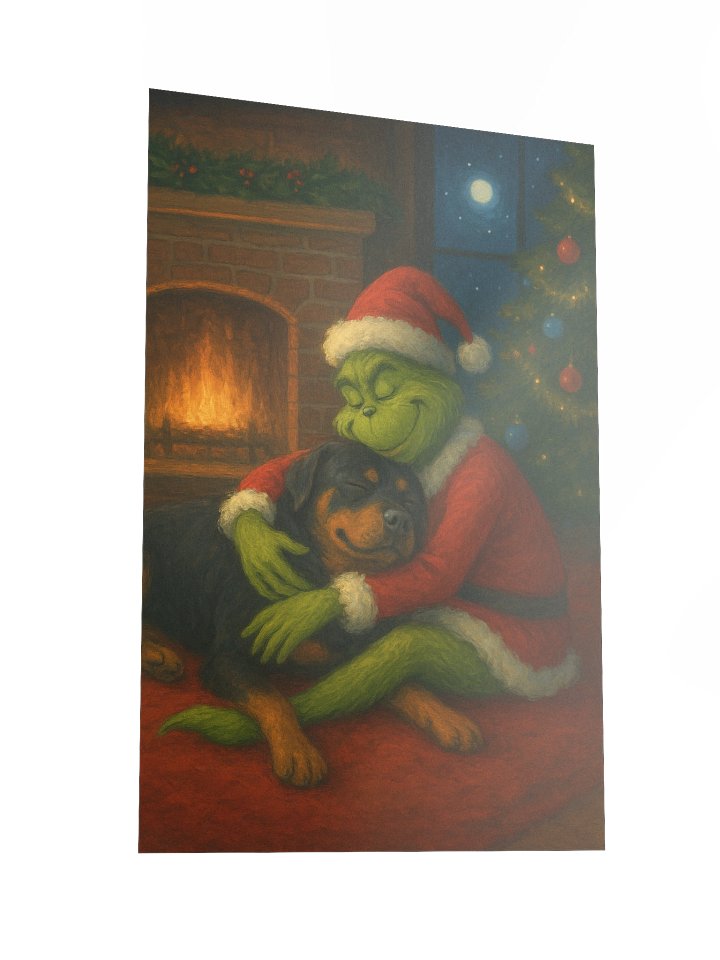 The Grinch Who Stole a Rottweiler Poster product image (5)