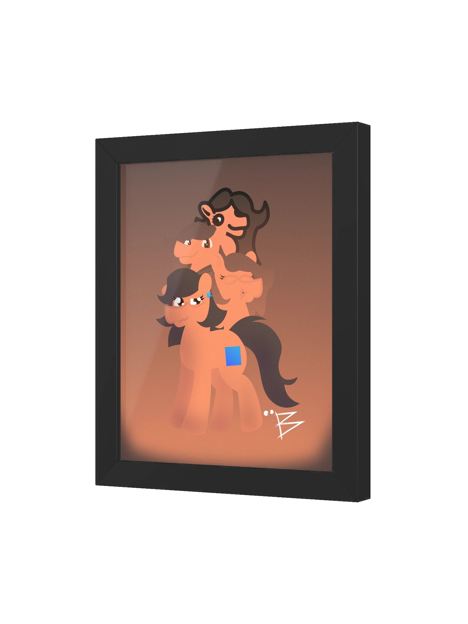 The Original Orange Framed Poster product image (4)