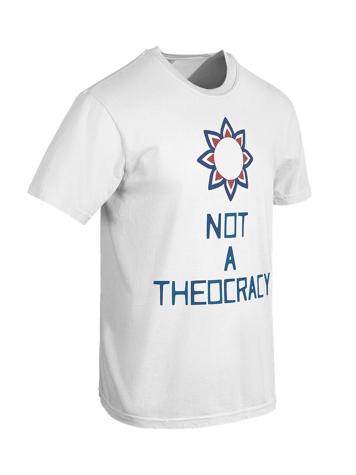Not a Theocracy t-shirt product image (1)