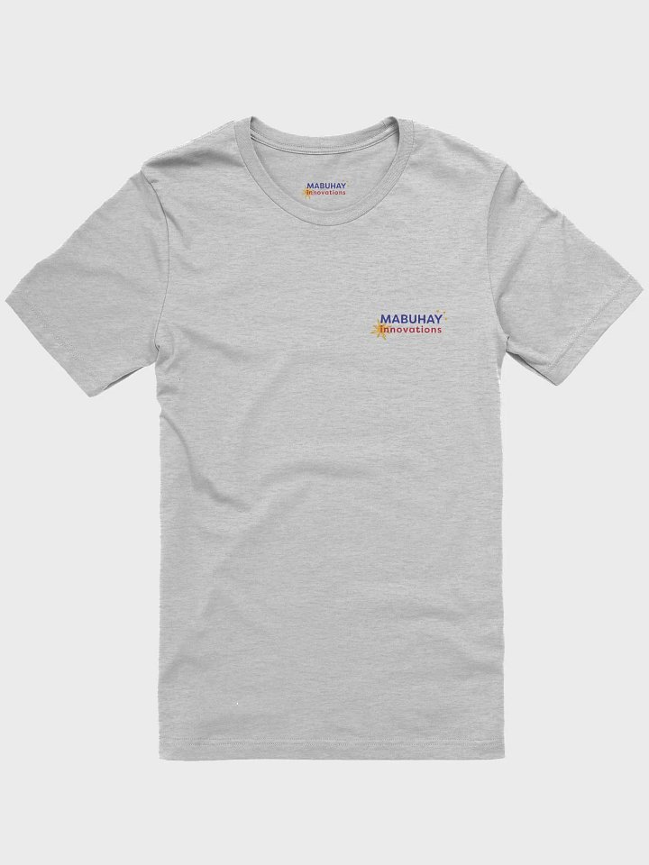 Mabuhay Innovations Supporter Tee, Logo Left Breast, Large Logo back, Philippine Flag Sun product image (7)