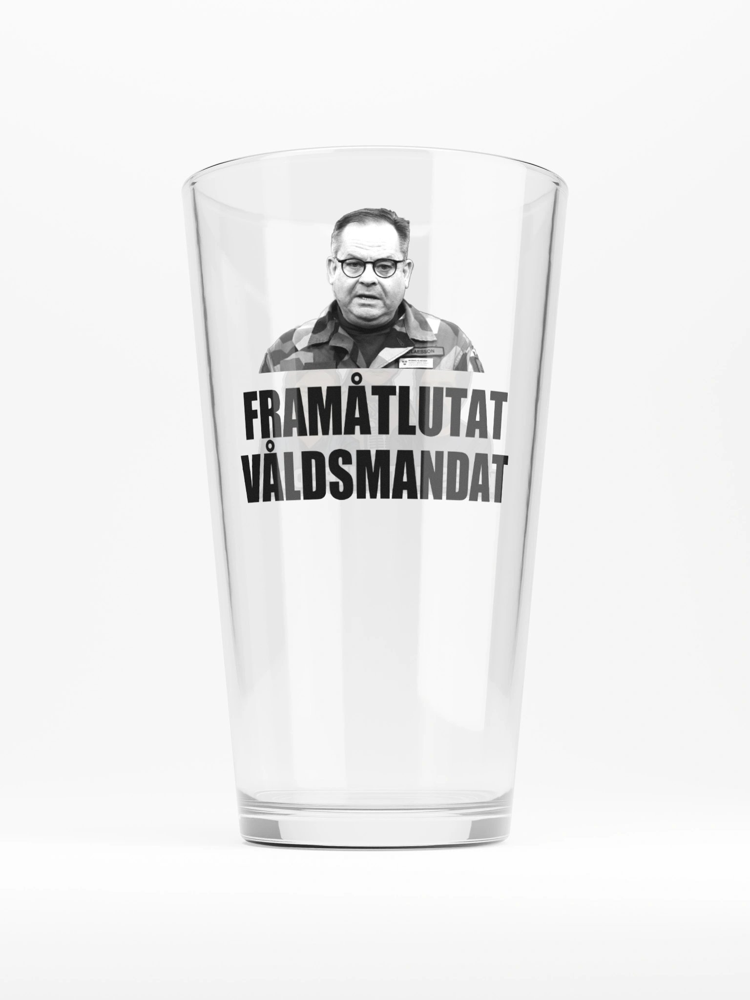 Framåtlutat våldsmandat (Ölglas) product image (1)