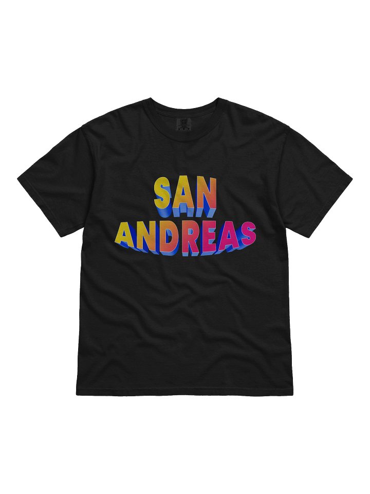 SAN ANDREAS 3D Gradient Tee product image (1)