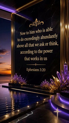 Ephesians 3:20 and more @beinspired.music 🤍

No request is beyond the reach of what is possible. Keep moving forward with con...