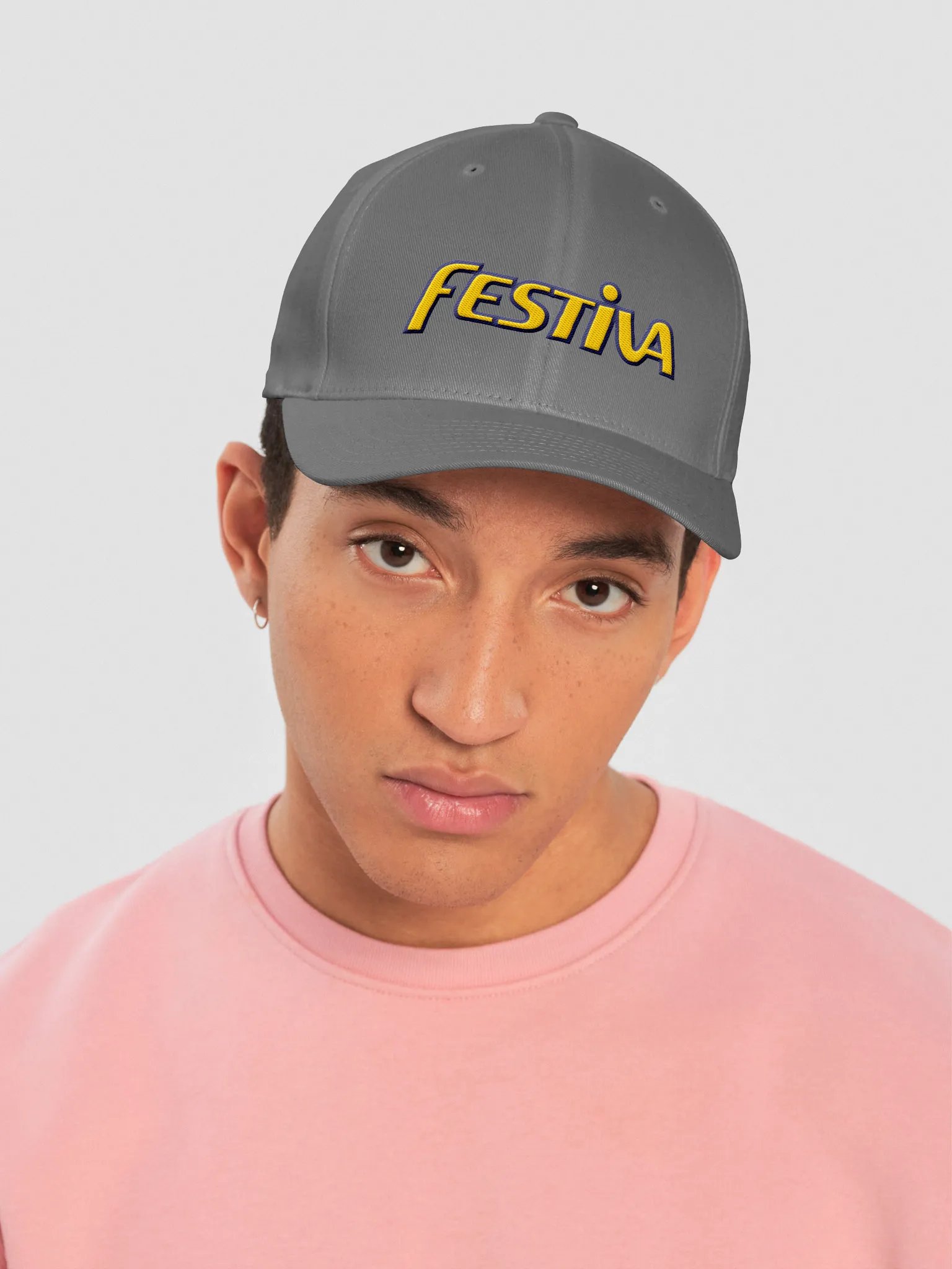 Yellow/Blue Festiva Hat product image (5)