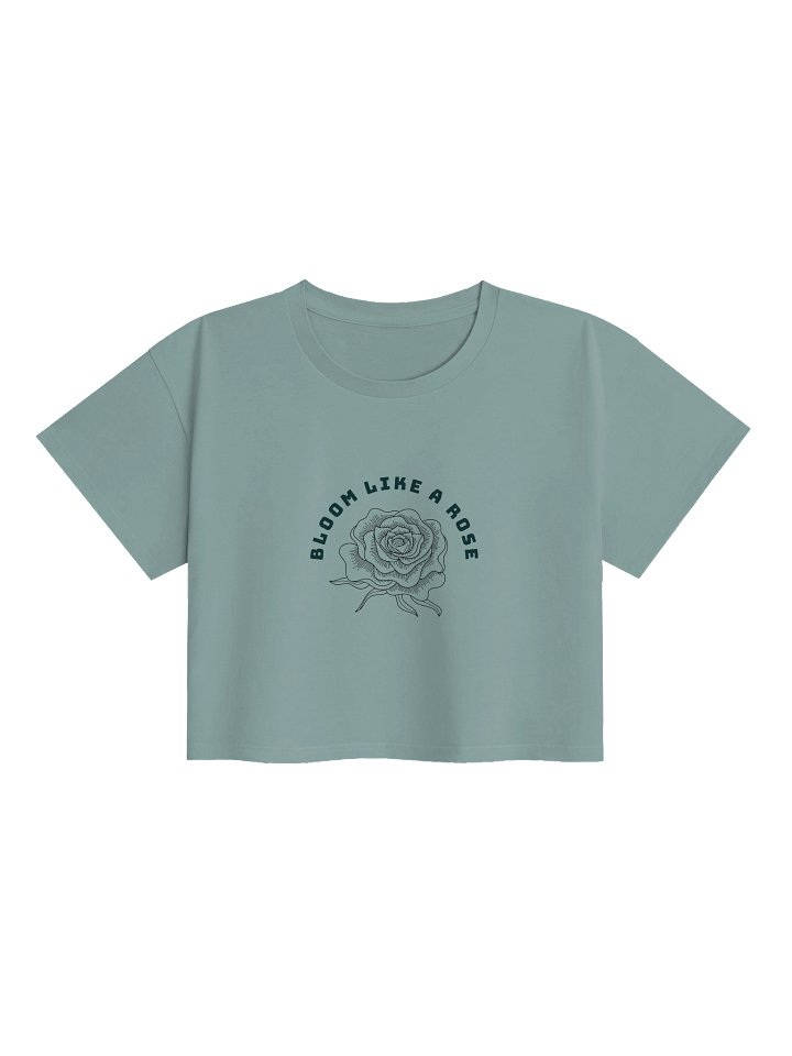 BLOOM LIKE A ROSE Women's Crop Top product image (1)
