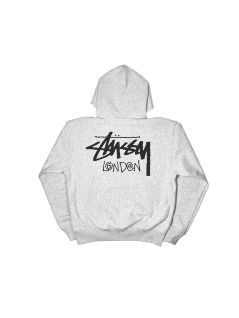 Stussy London Hoodie Ash product image (1)