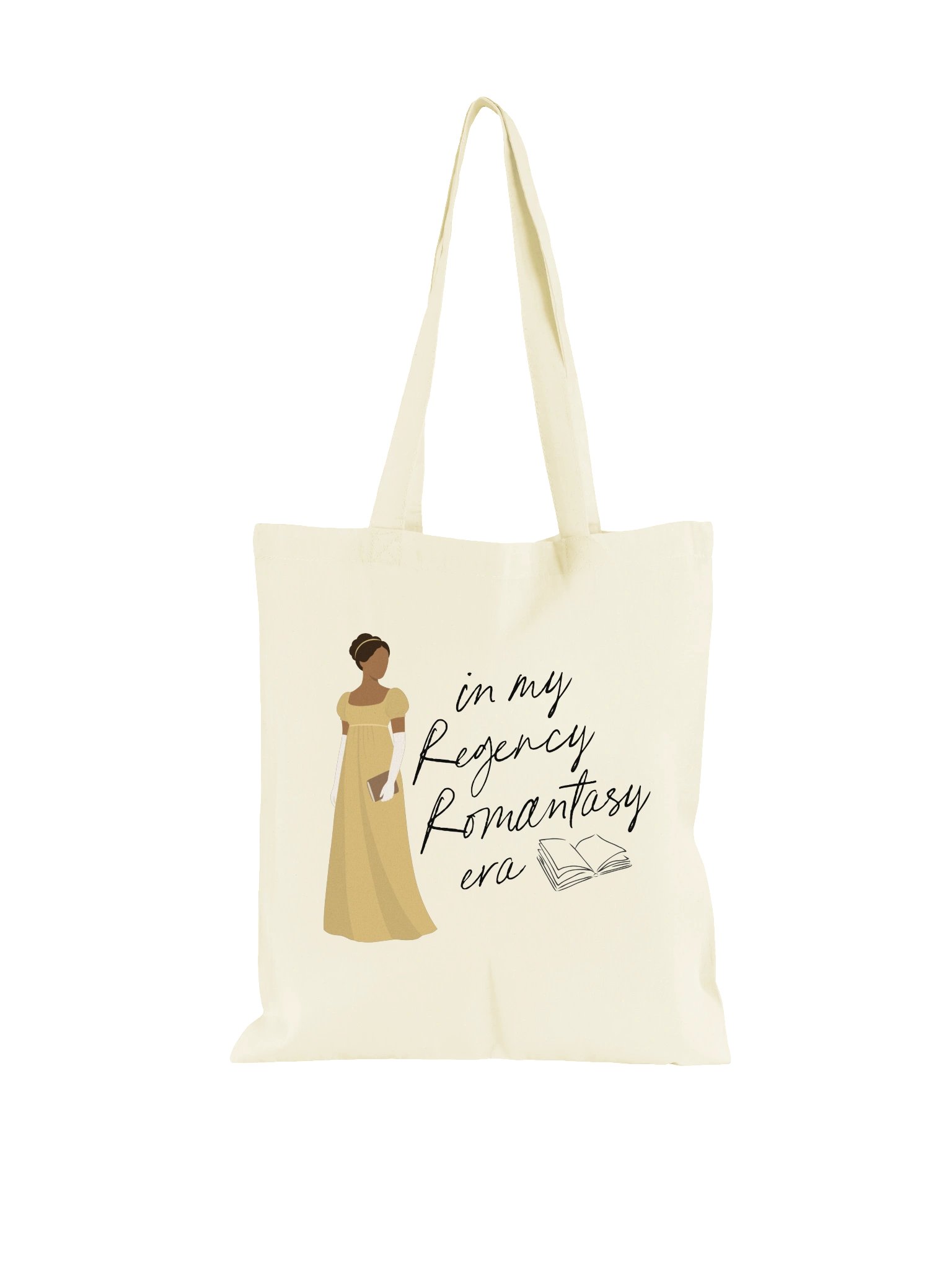 Regency Romantasy Era Tote Bag | YELLOW product image (1)