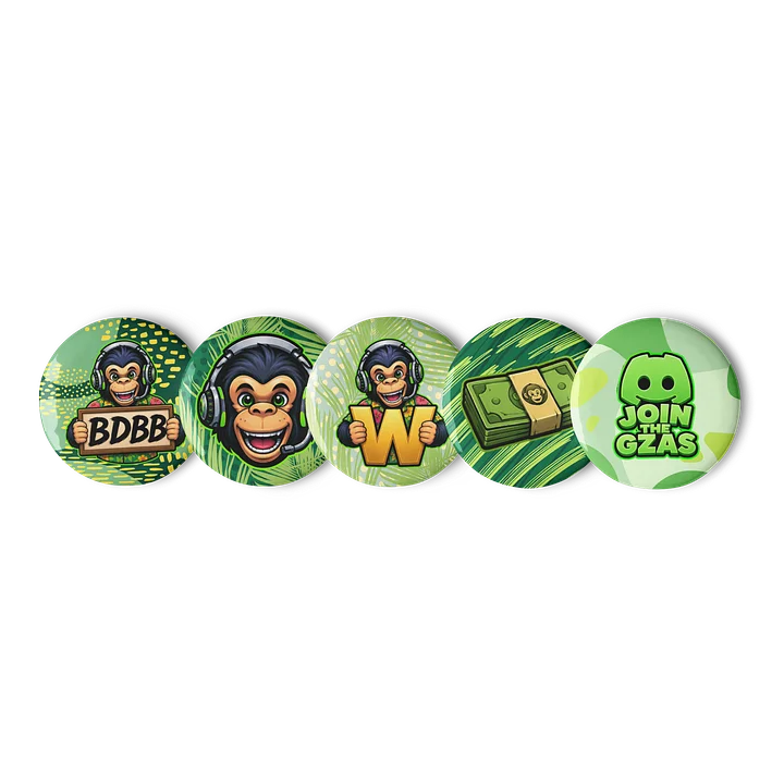 BenTheBonobo Emote Pin Selection product image (1)