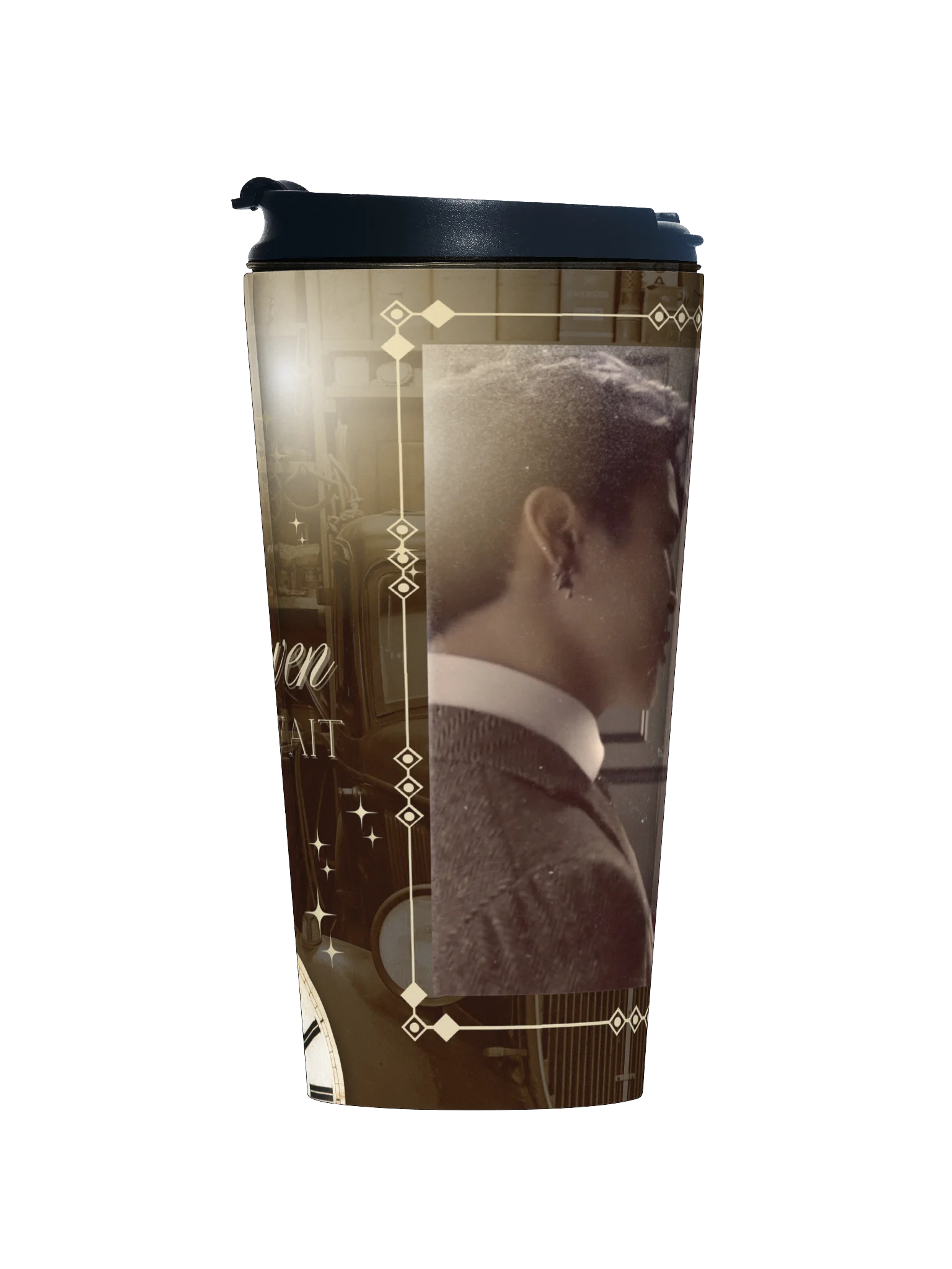 Heaven Can Wait Stainless Steel Travel Tumbler product image (1)